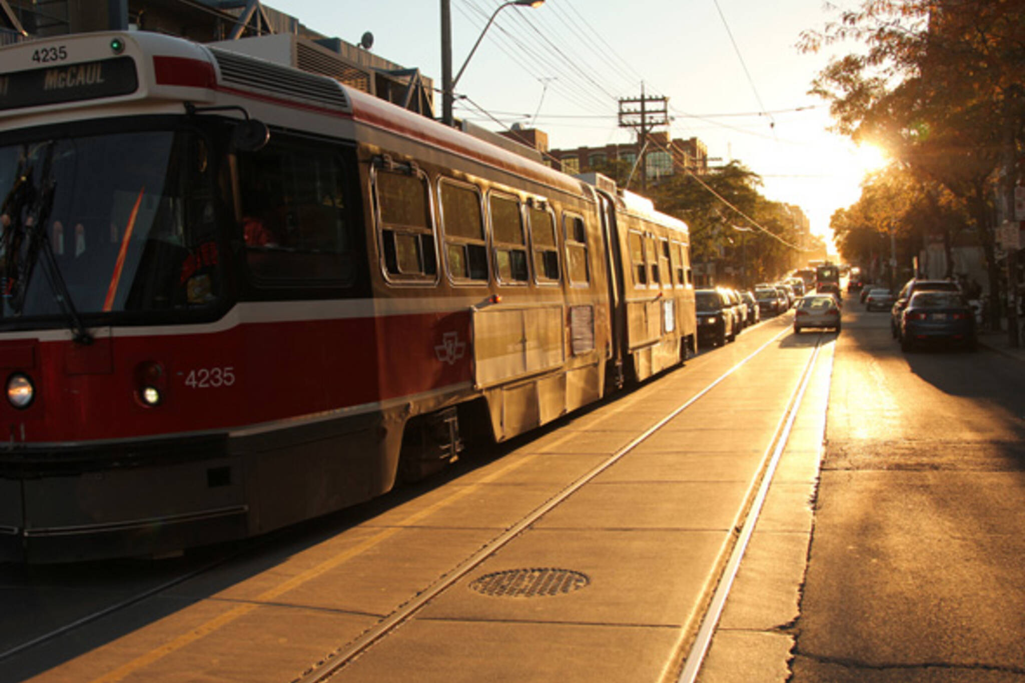 Streetcar Morning Toronto