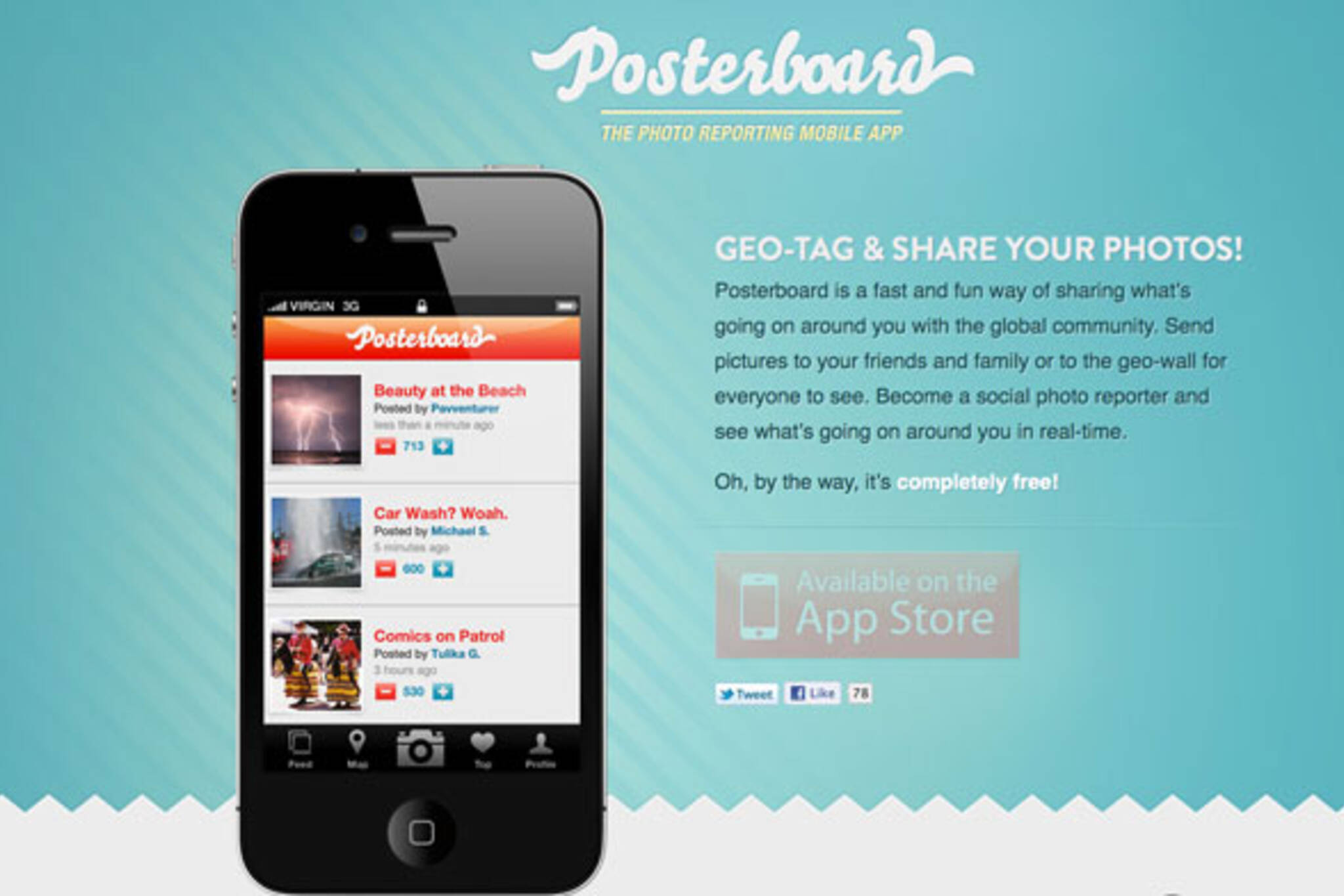 Posterboard iphone app