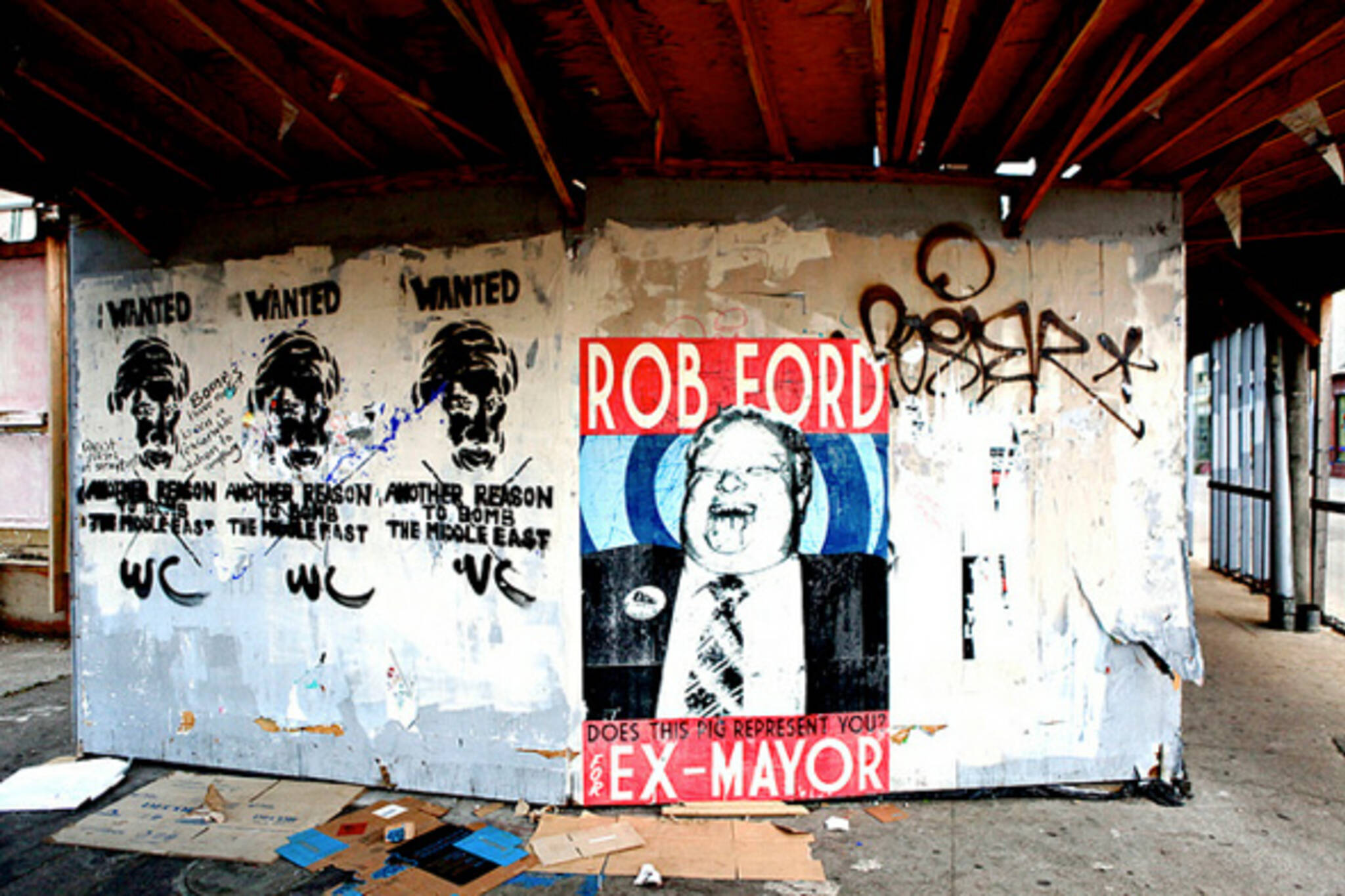 Rob Ford Graffiti
