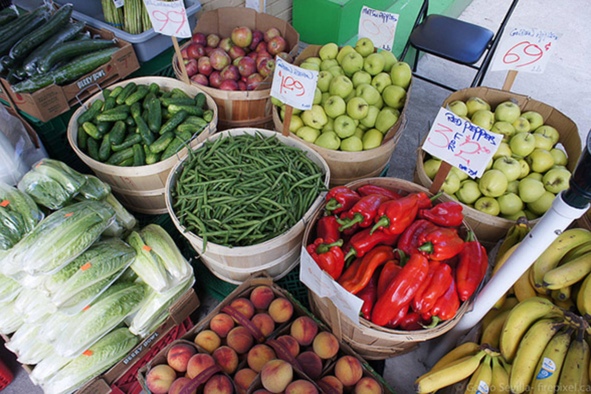 veggies, market, cabbagetown