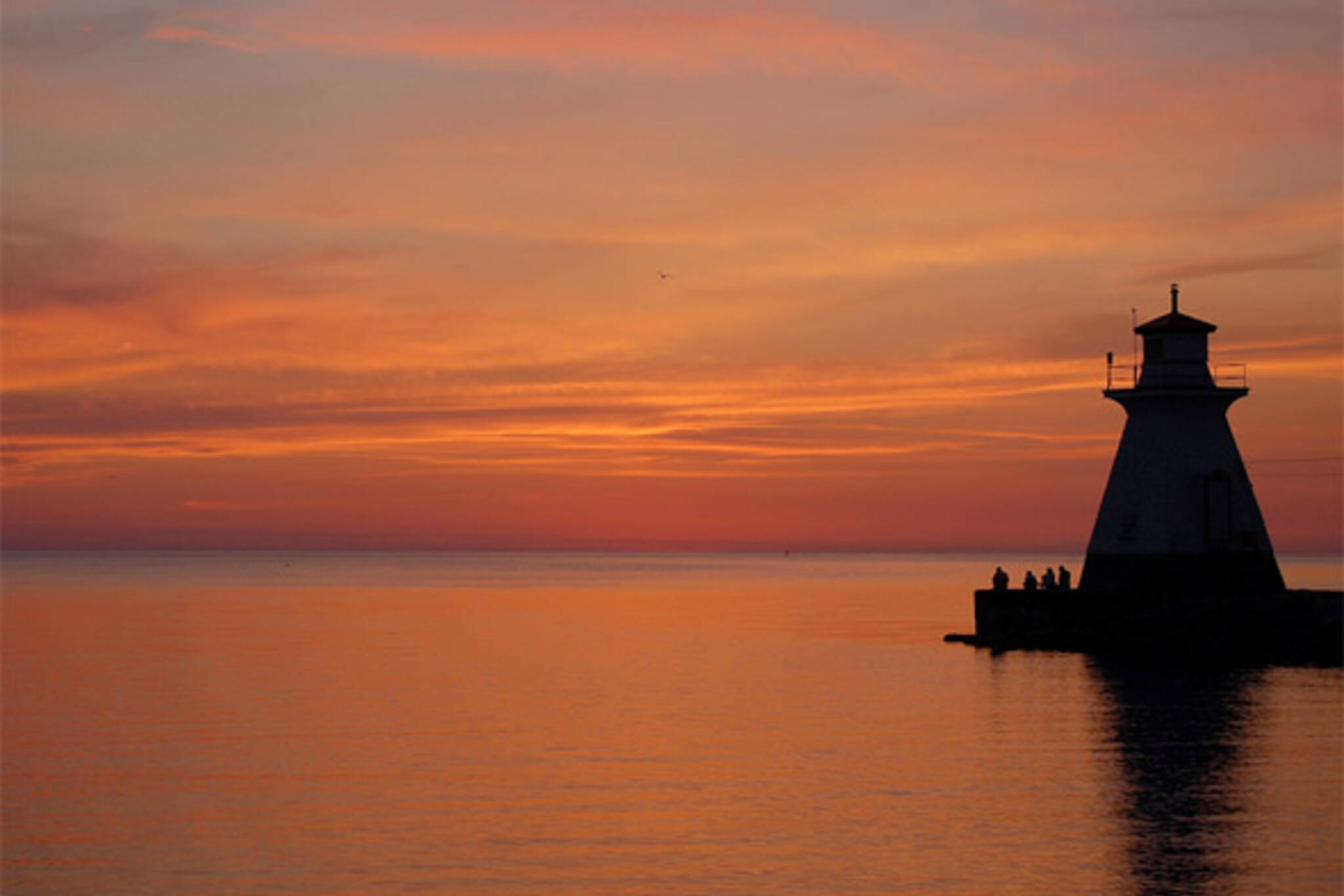 toronto sunset lighthouse