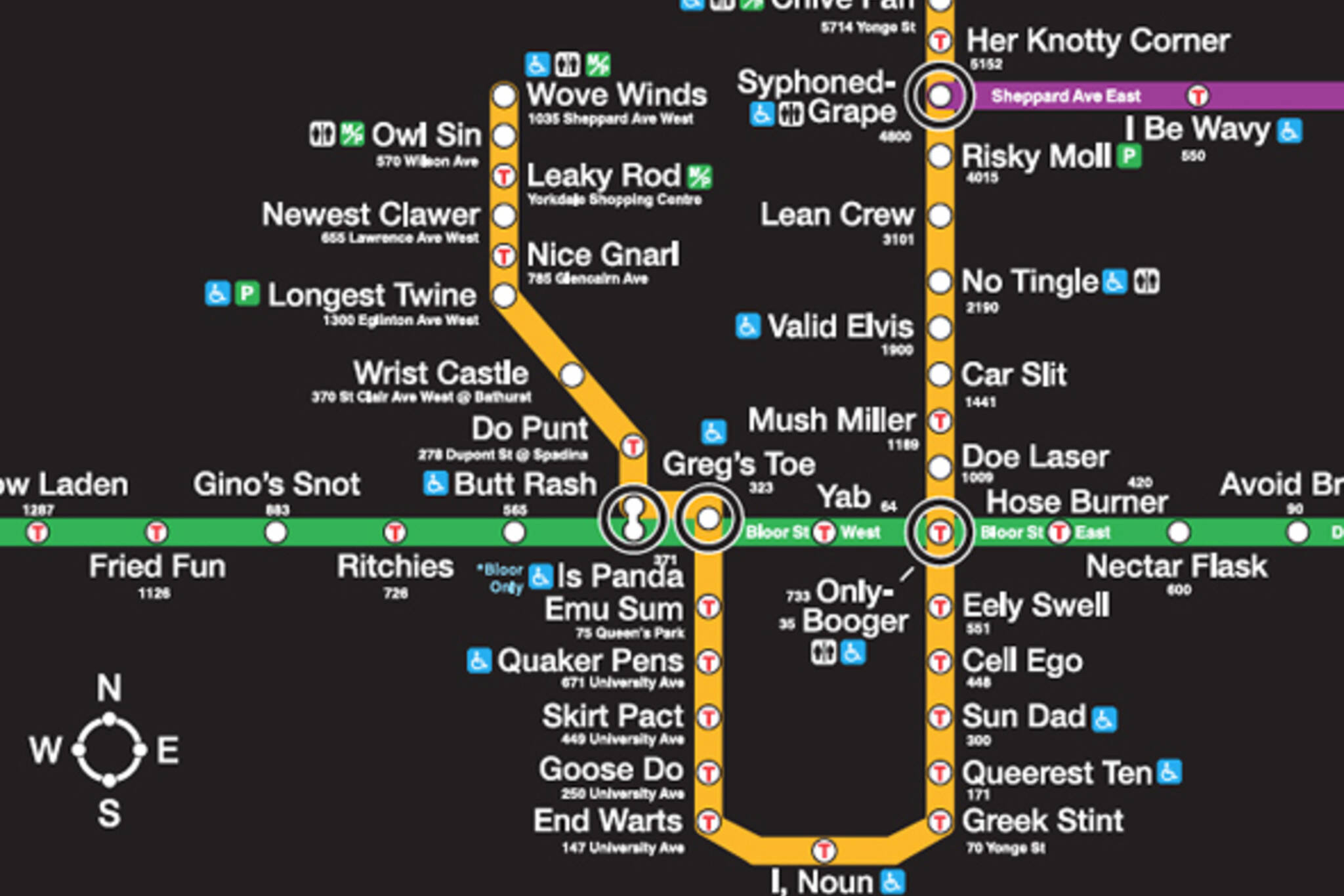 TTC Subway Station Naming Rights