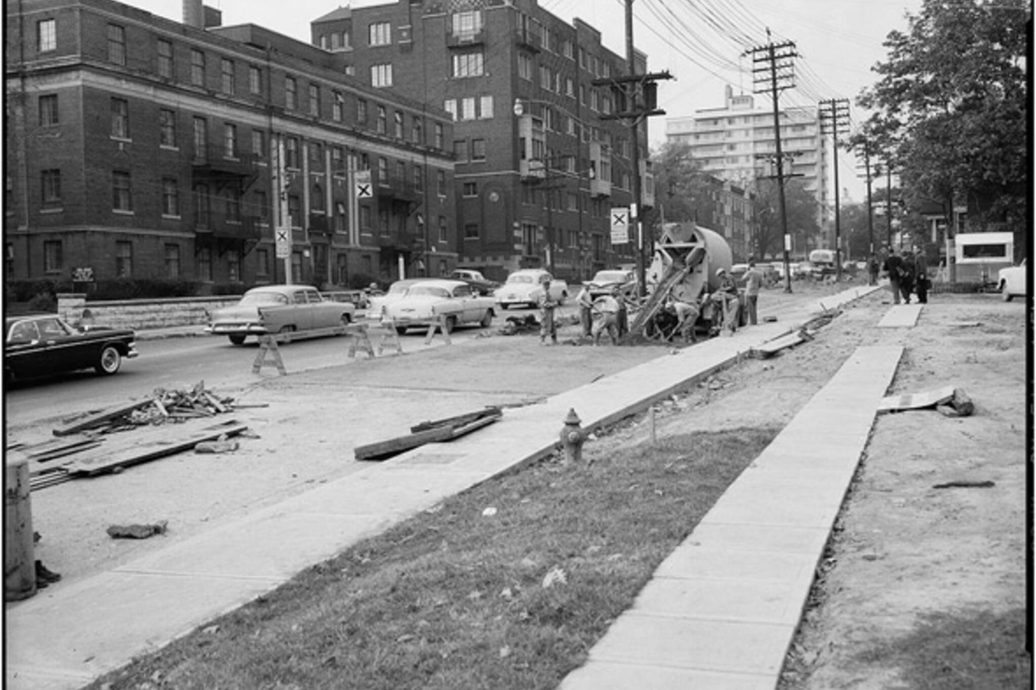 Toronto street widen history