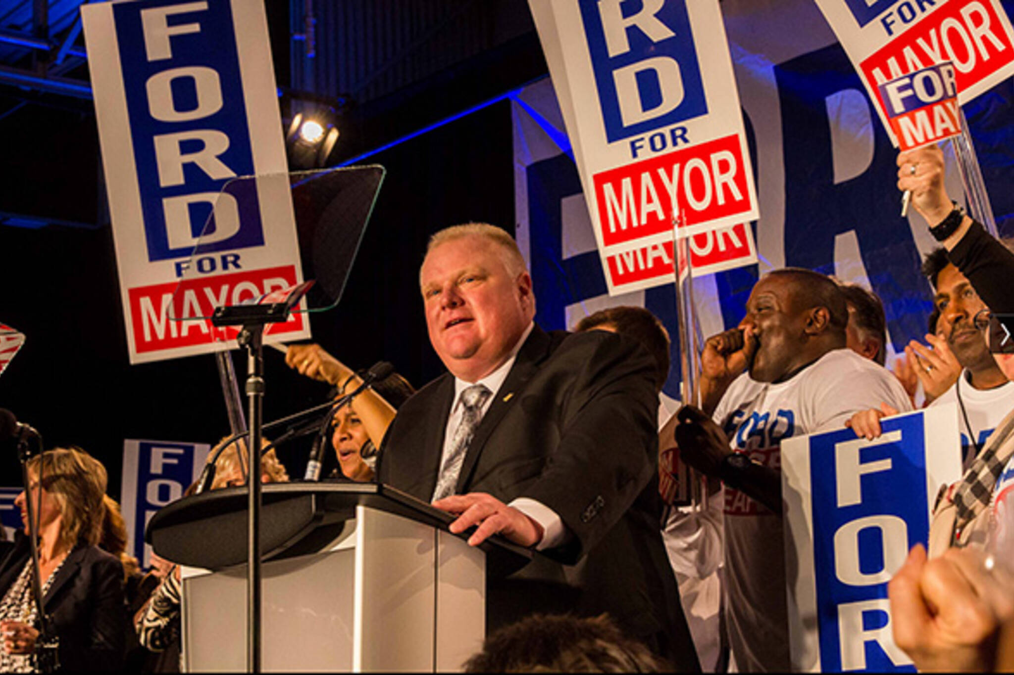 rob ford approval rating