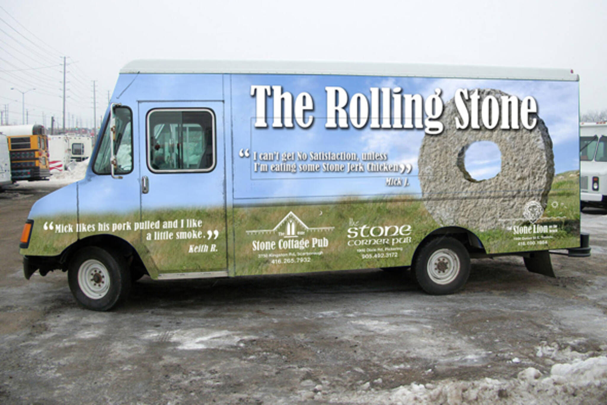 the rolling stone food truck