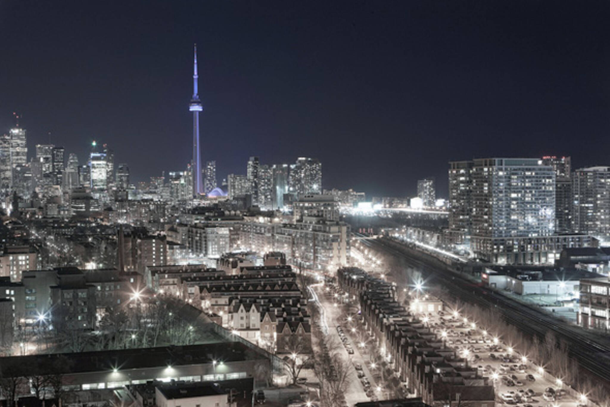 Toronto Skyline Lights
