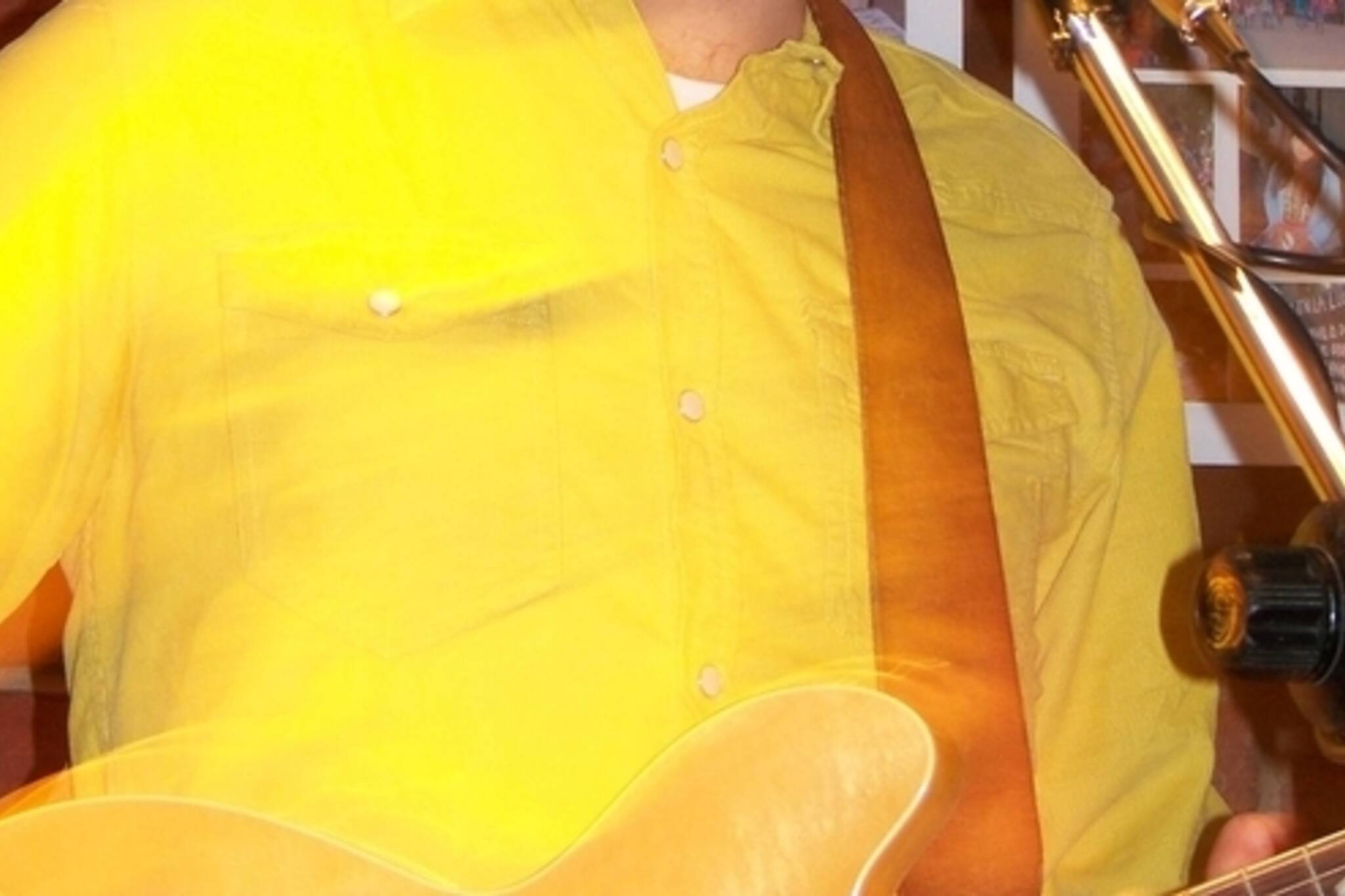 Brian had a really bright shirt