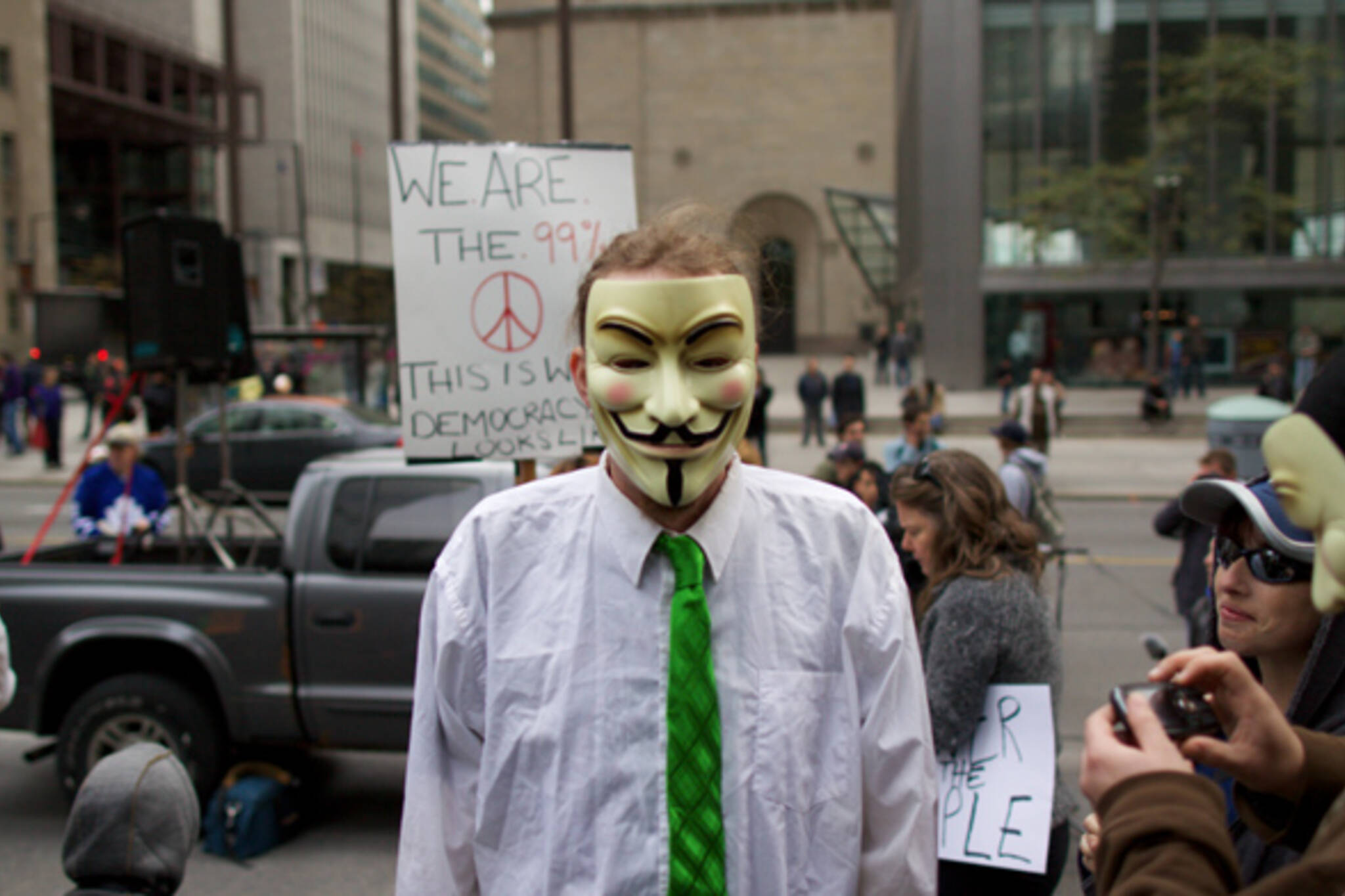 Anonymous Occupy Toronto