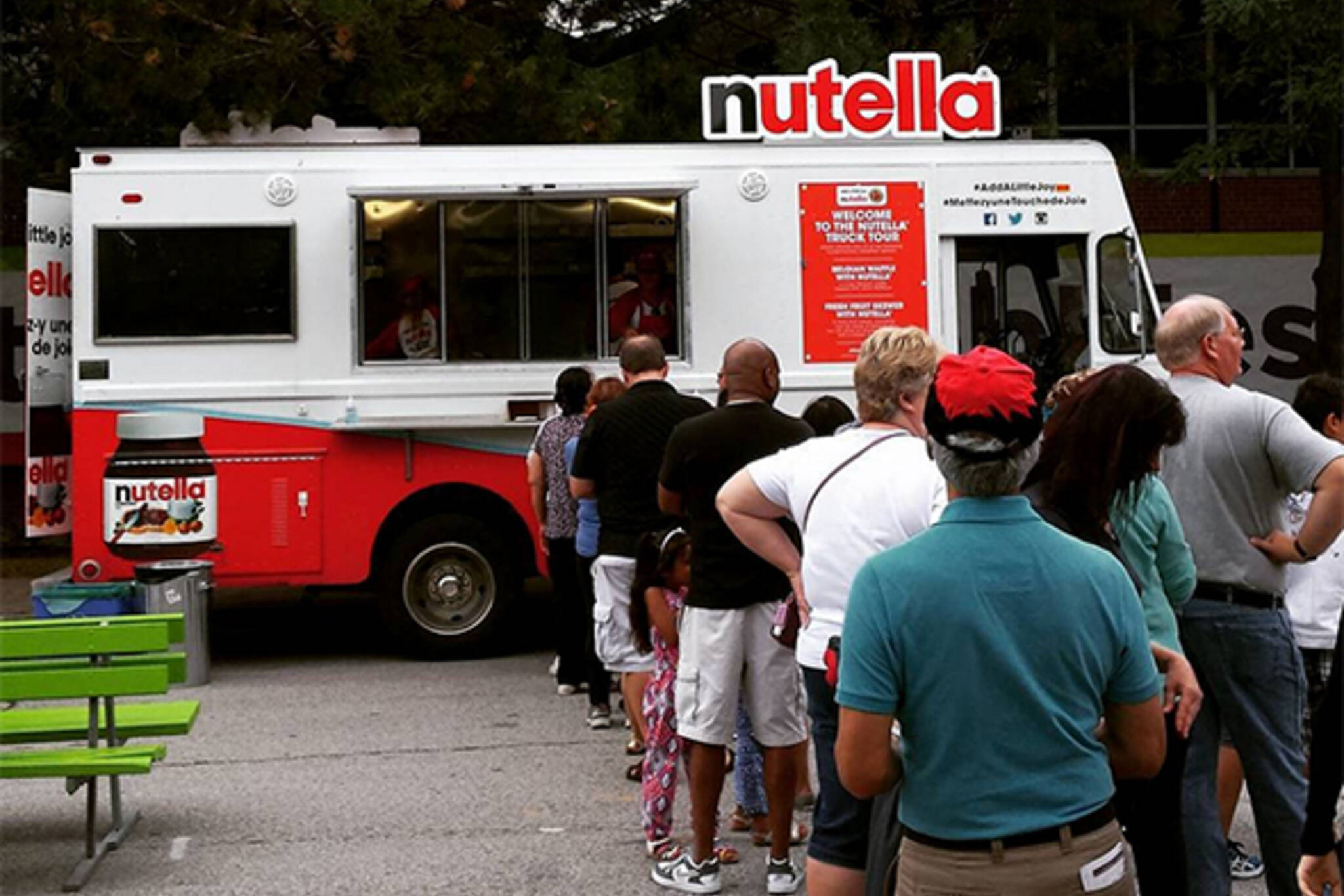 Nutella food truck
