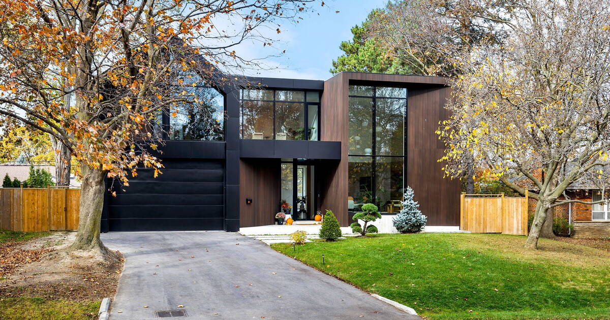 这个位于多伦多的500万美元的房子以斯堪的纳维亚风格为灵感，美轮美奂