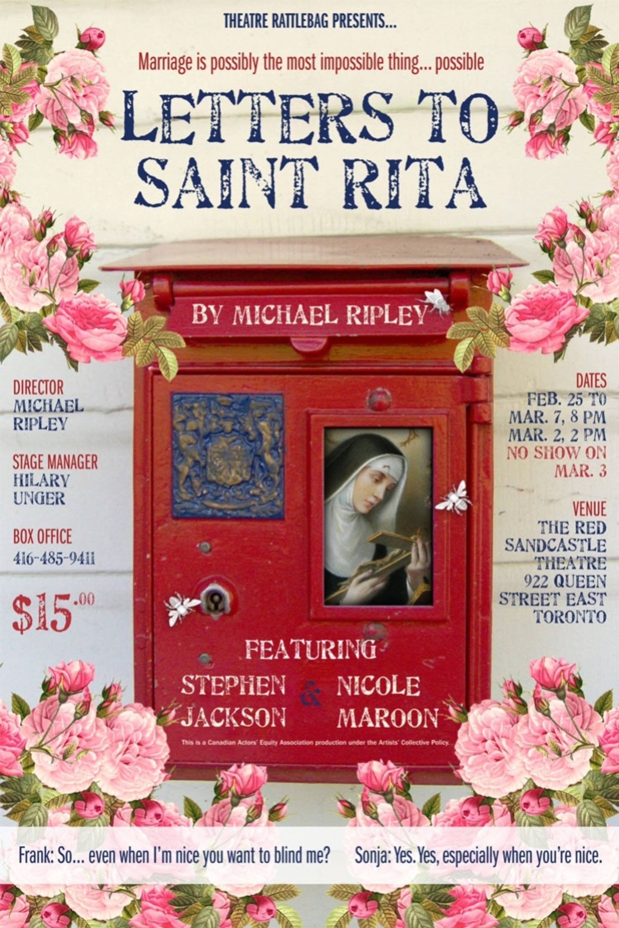 Letters to Saint Rita