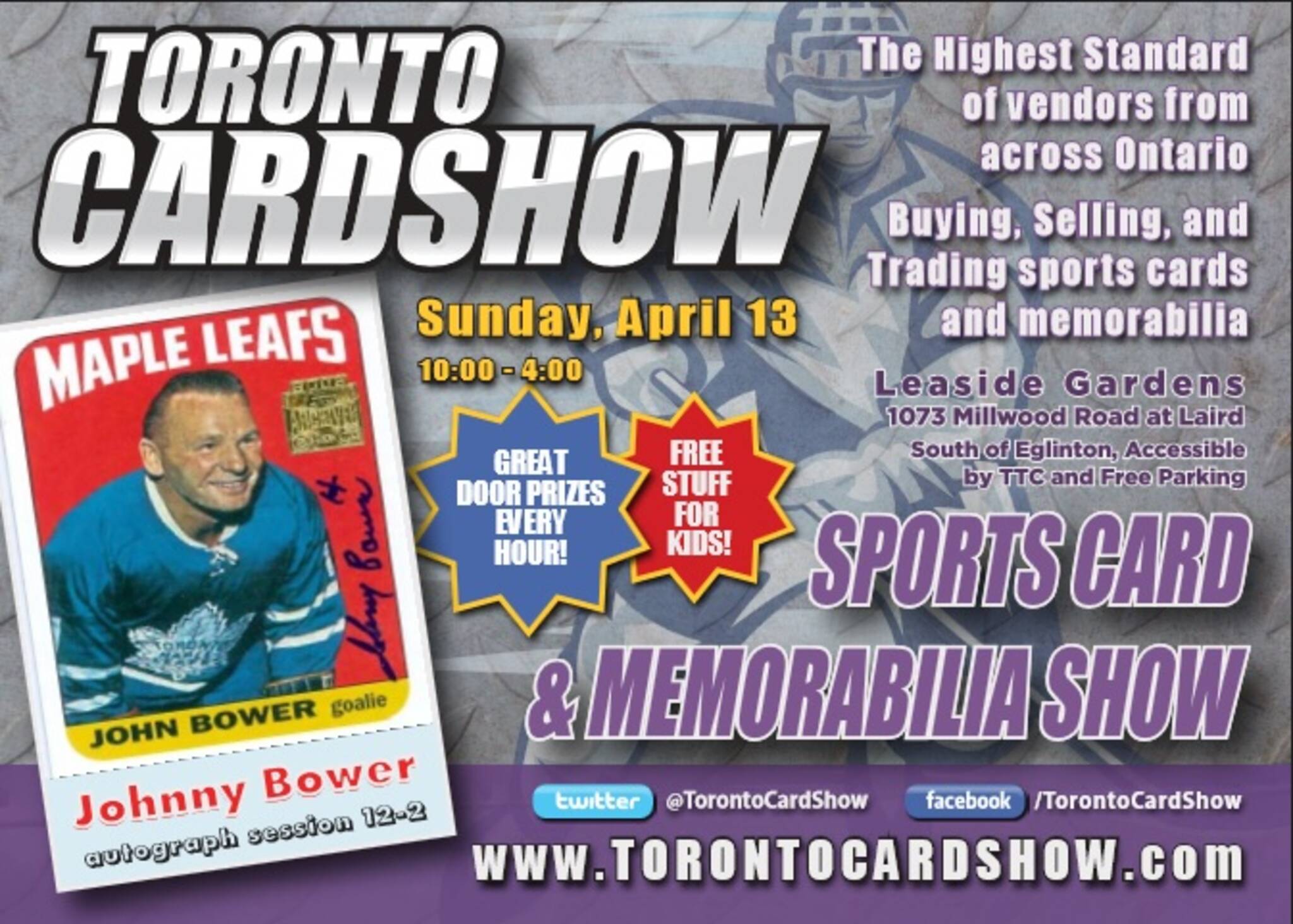 Toronto Card Show Sports Card & Memorabilia Show