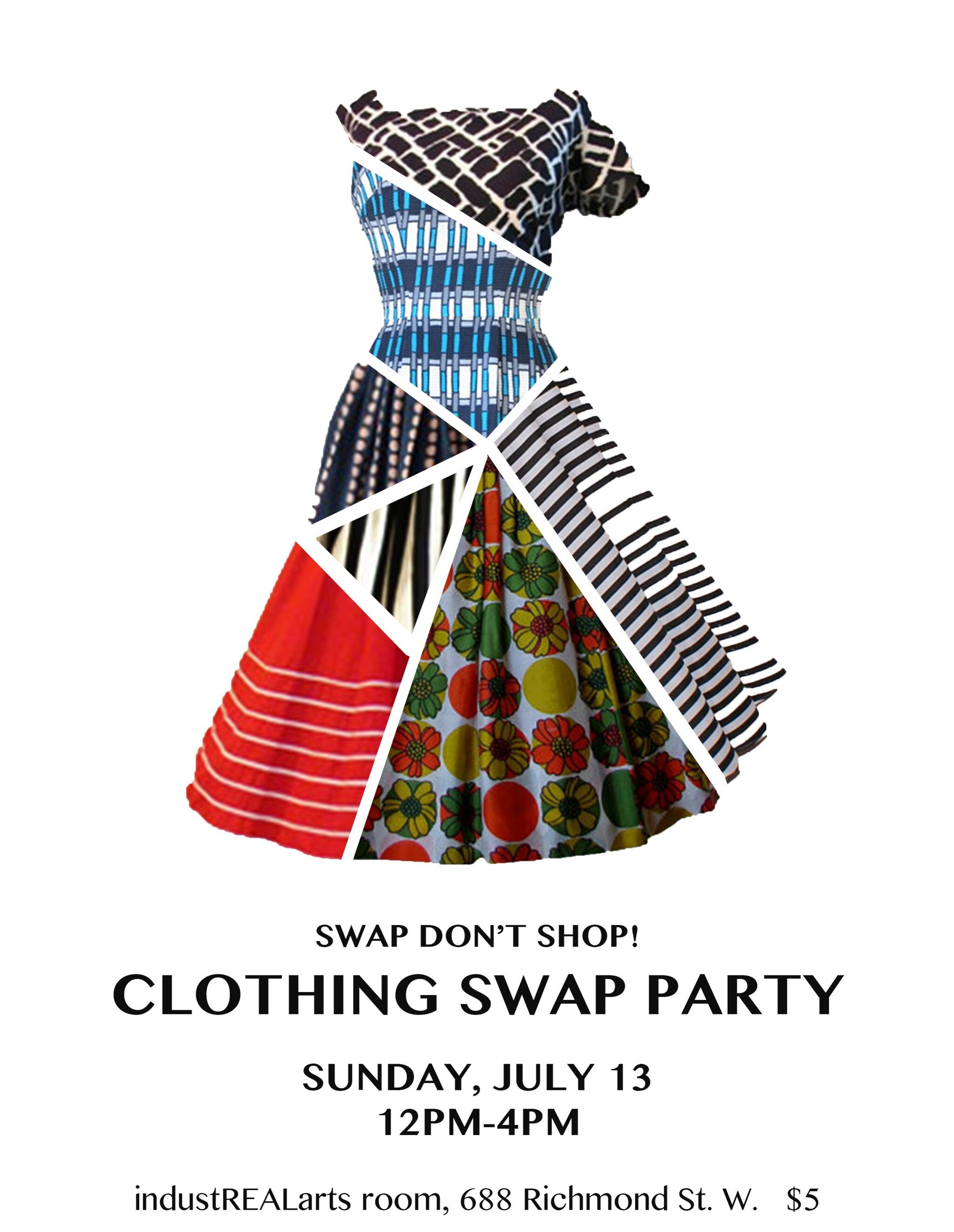 Swap Don't Shop Summer Clothing Swap Party