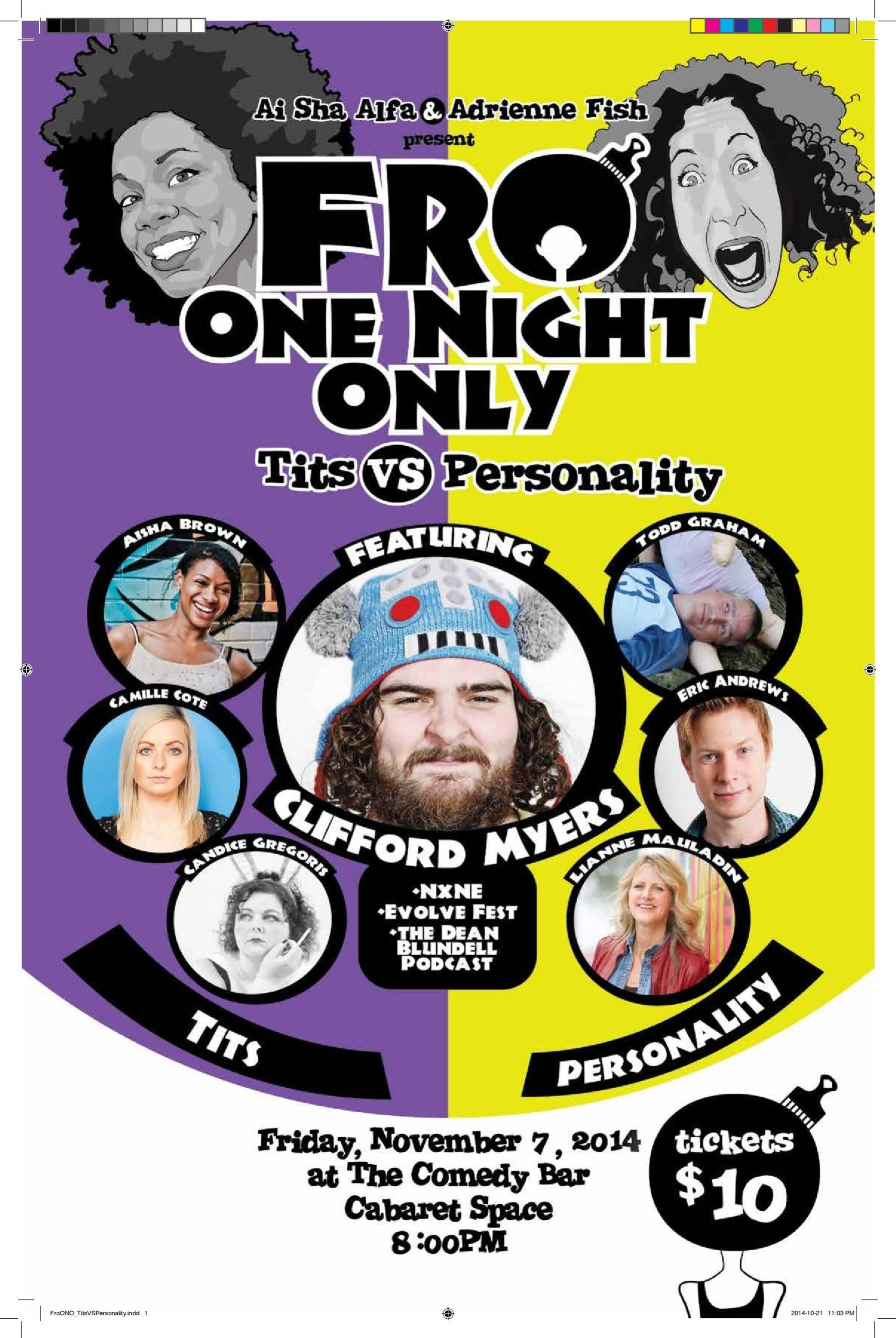 Fro One Night Only Tits Vs Personality 