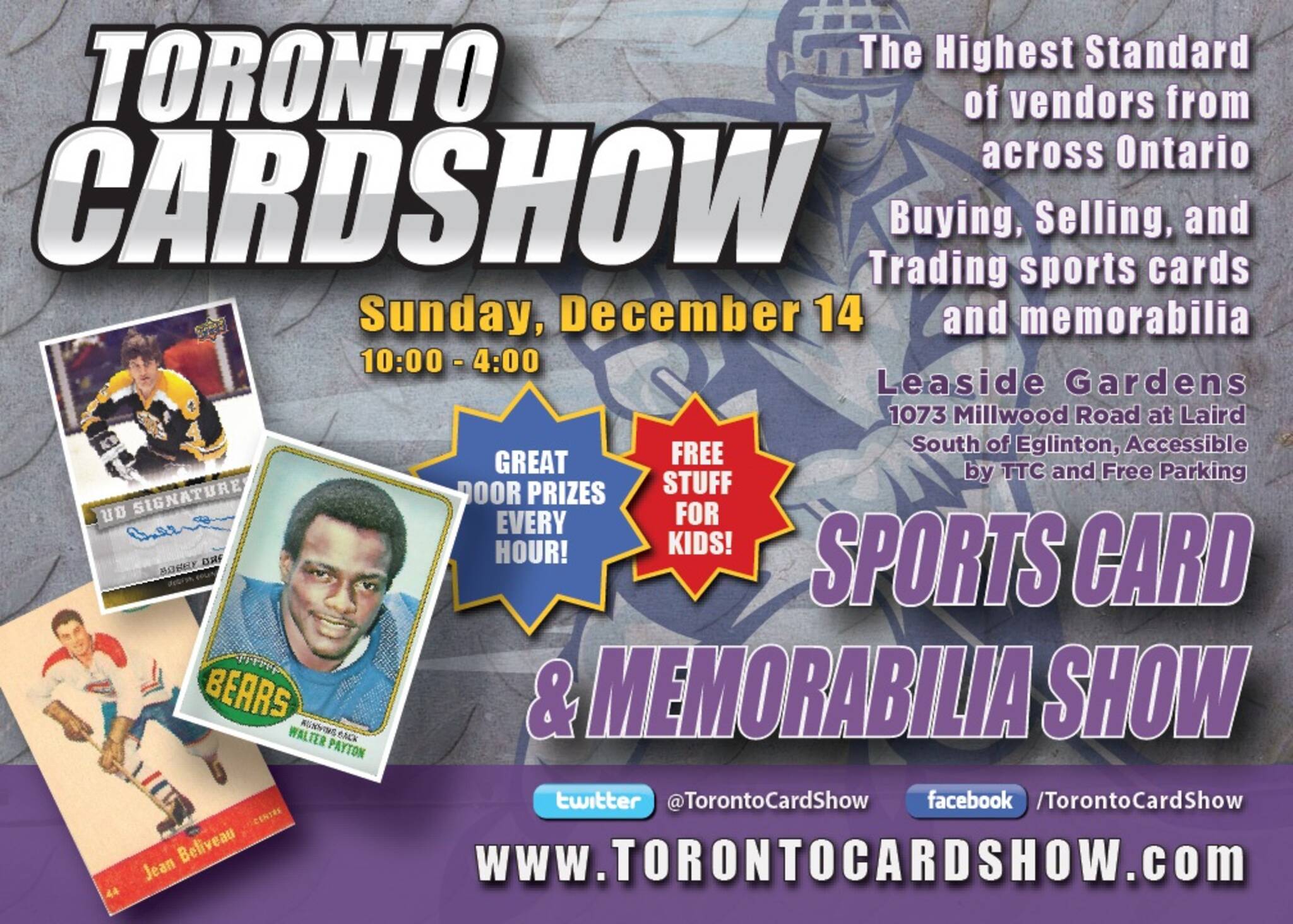 Toronto Card Show Sports Card and Memorabilia Show