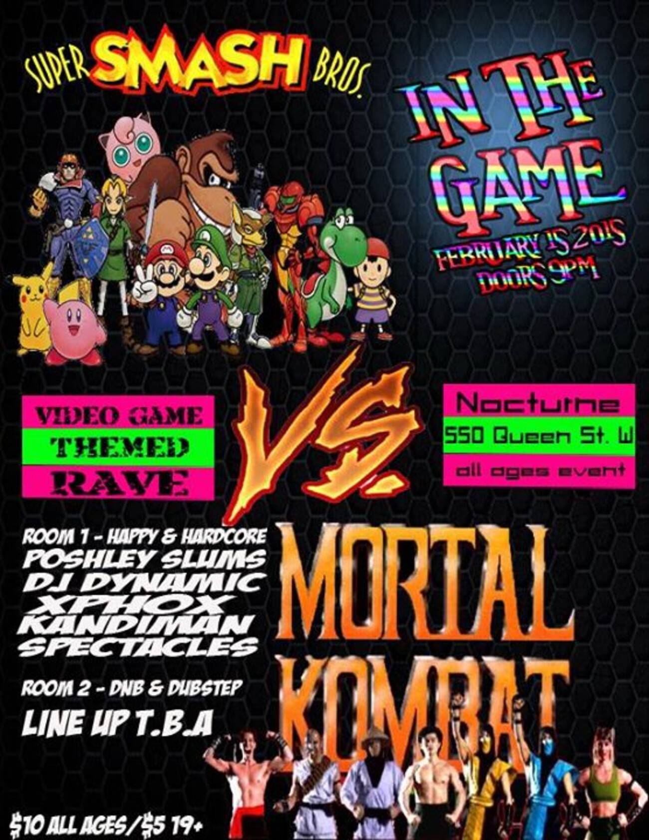 In The Game Lvl 2 Smash Bros Vs Mortal Kombat 7092