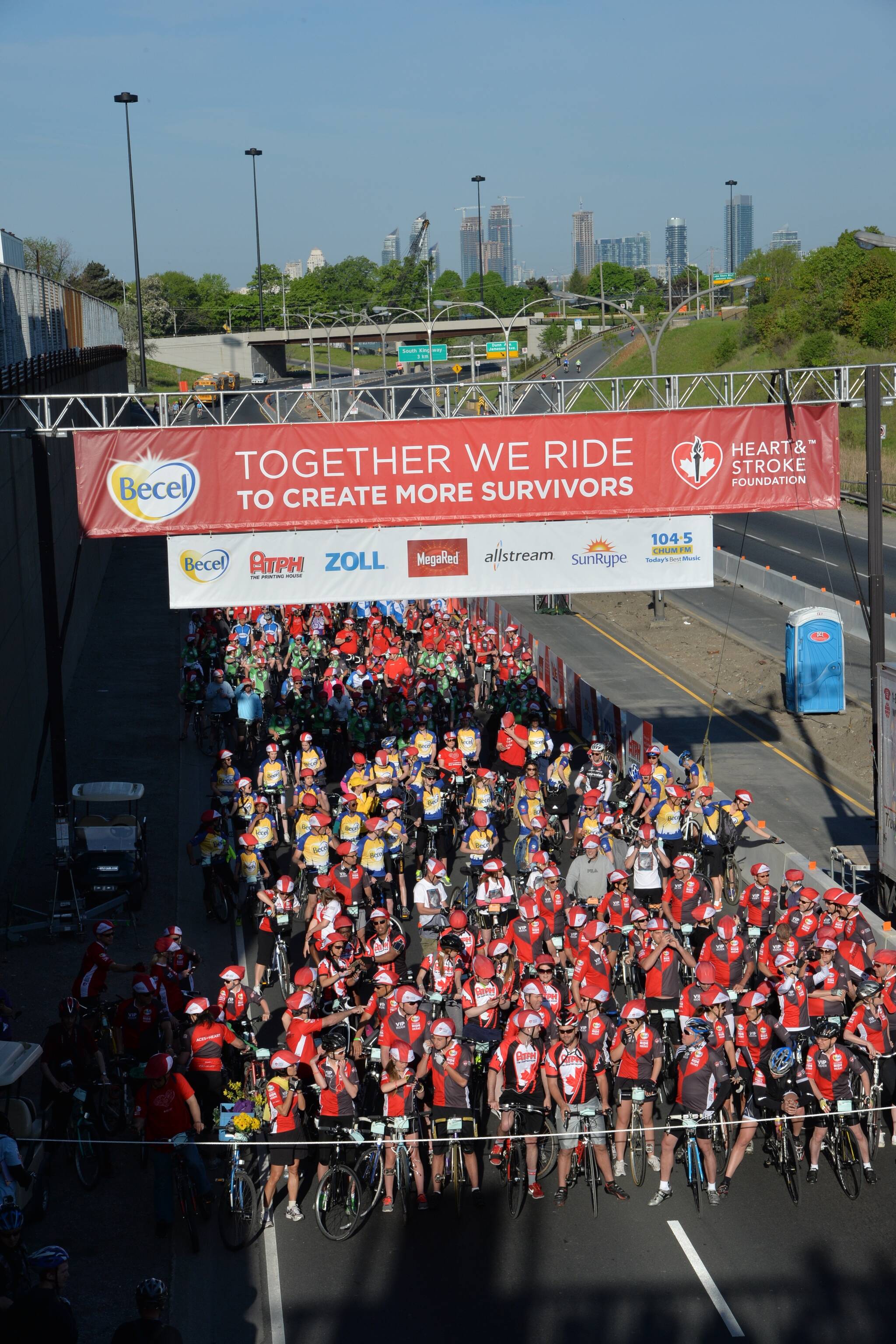 The 28th Annual Becel Heart&Stroke Ride for Heart