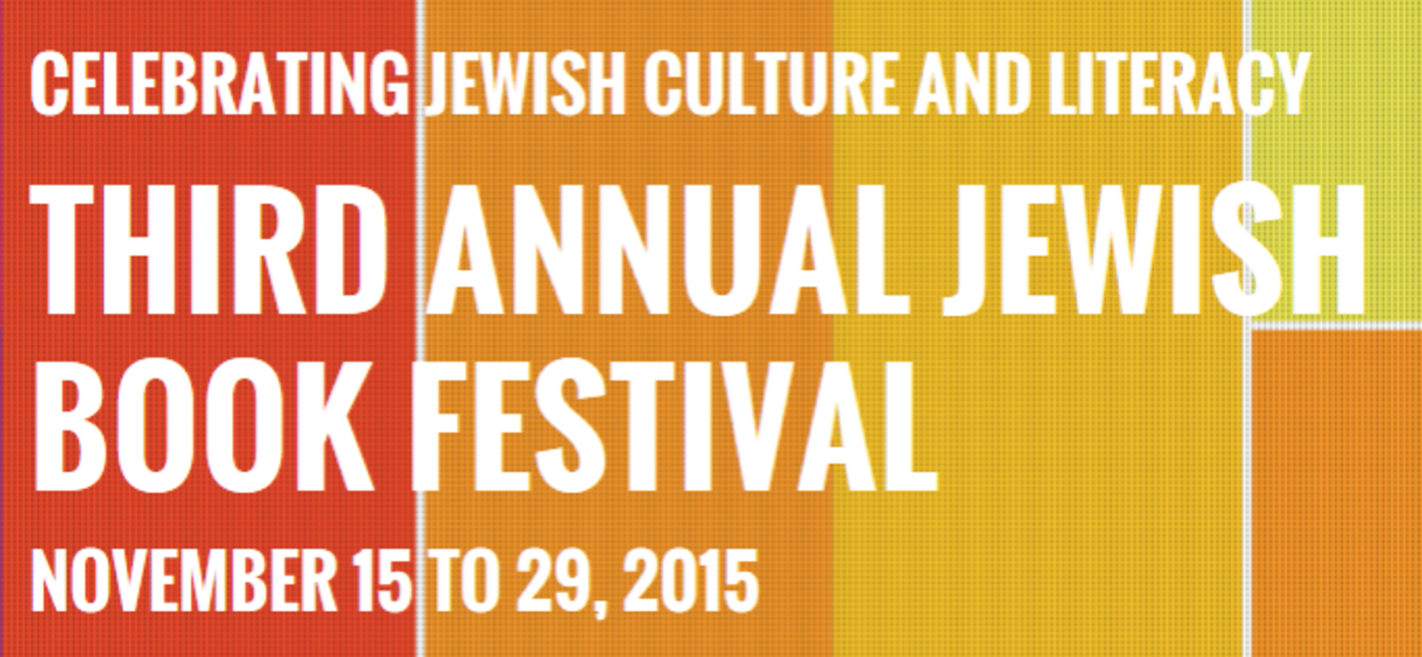 Third Annual Jewish Book Festival