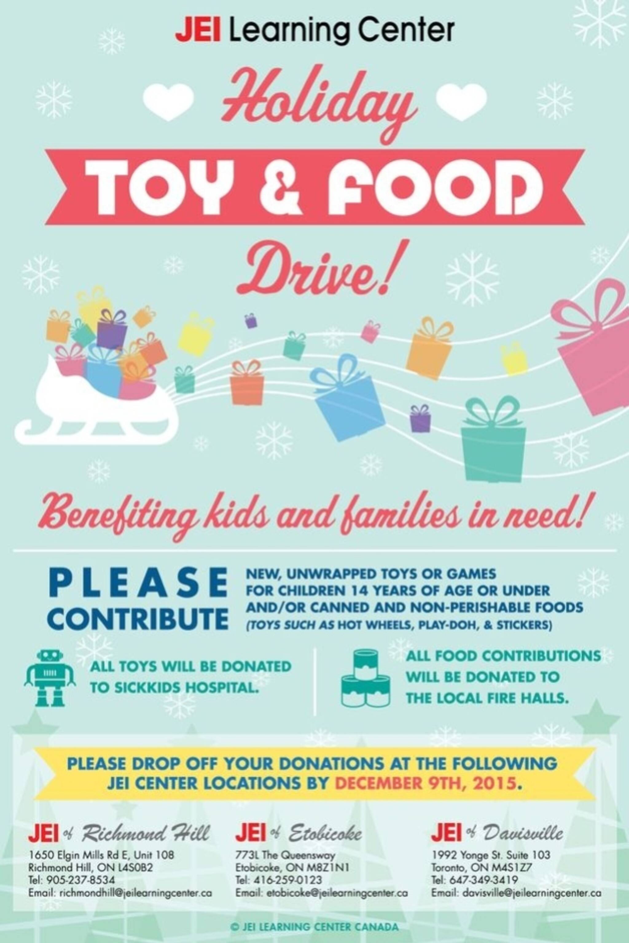 Toy & Food Drive