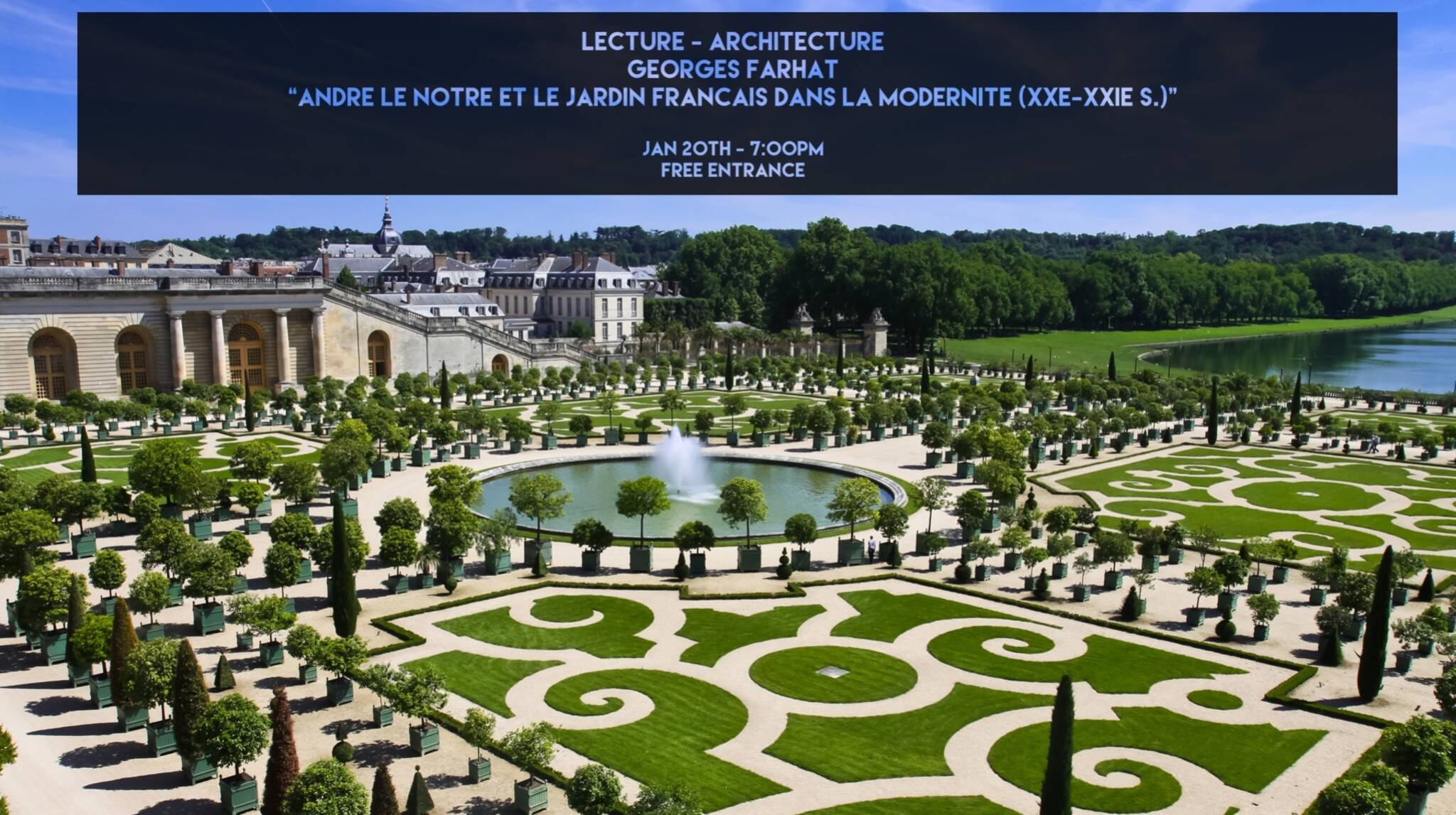 Lecture French Garden Of Versailles