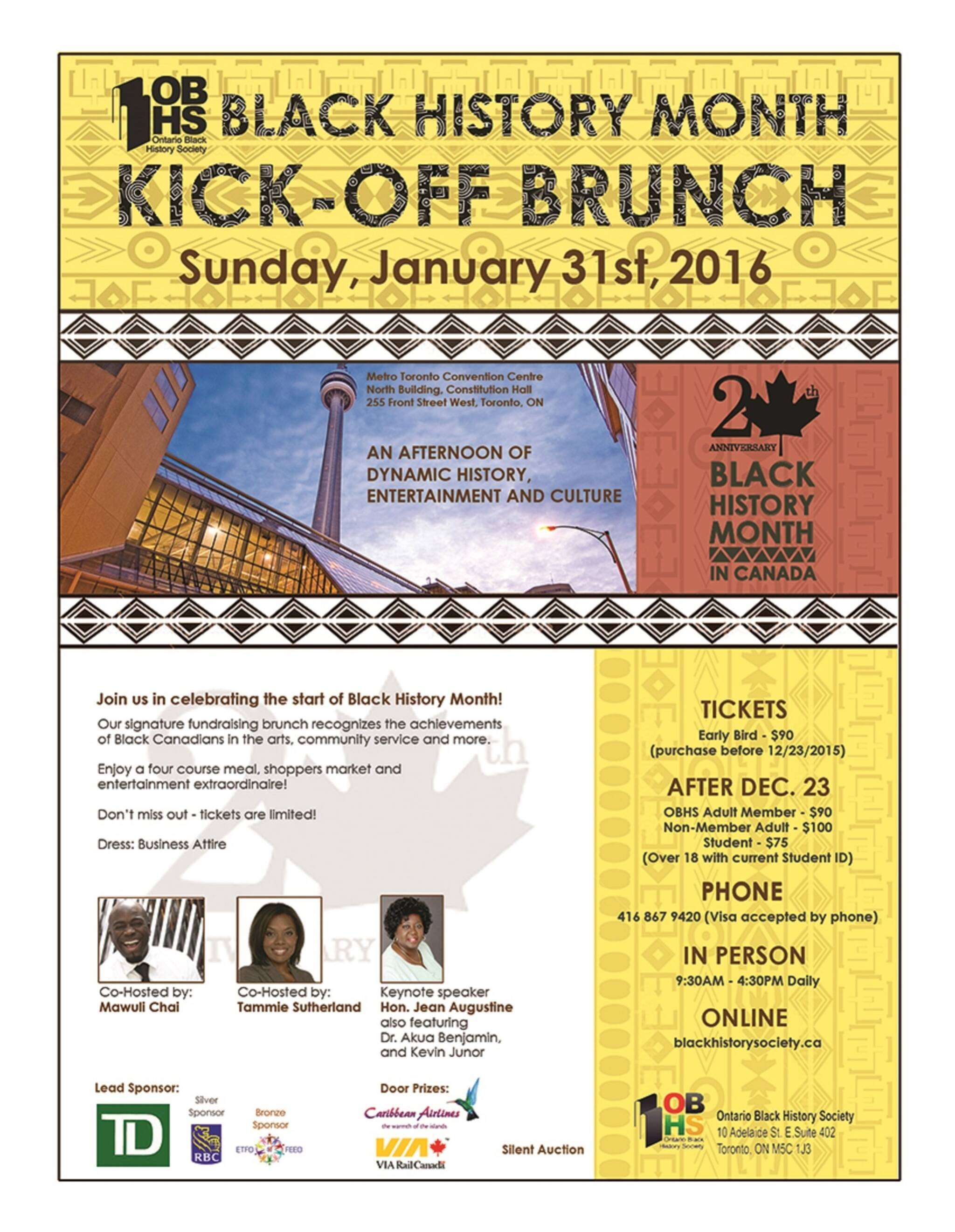 Black History Month Kick-Off Brunch