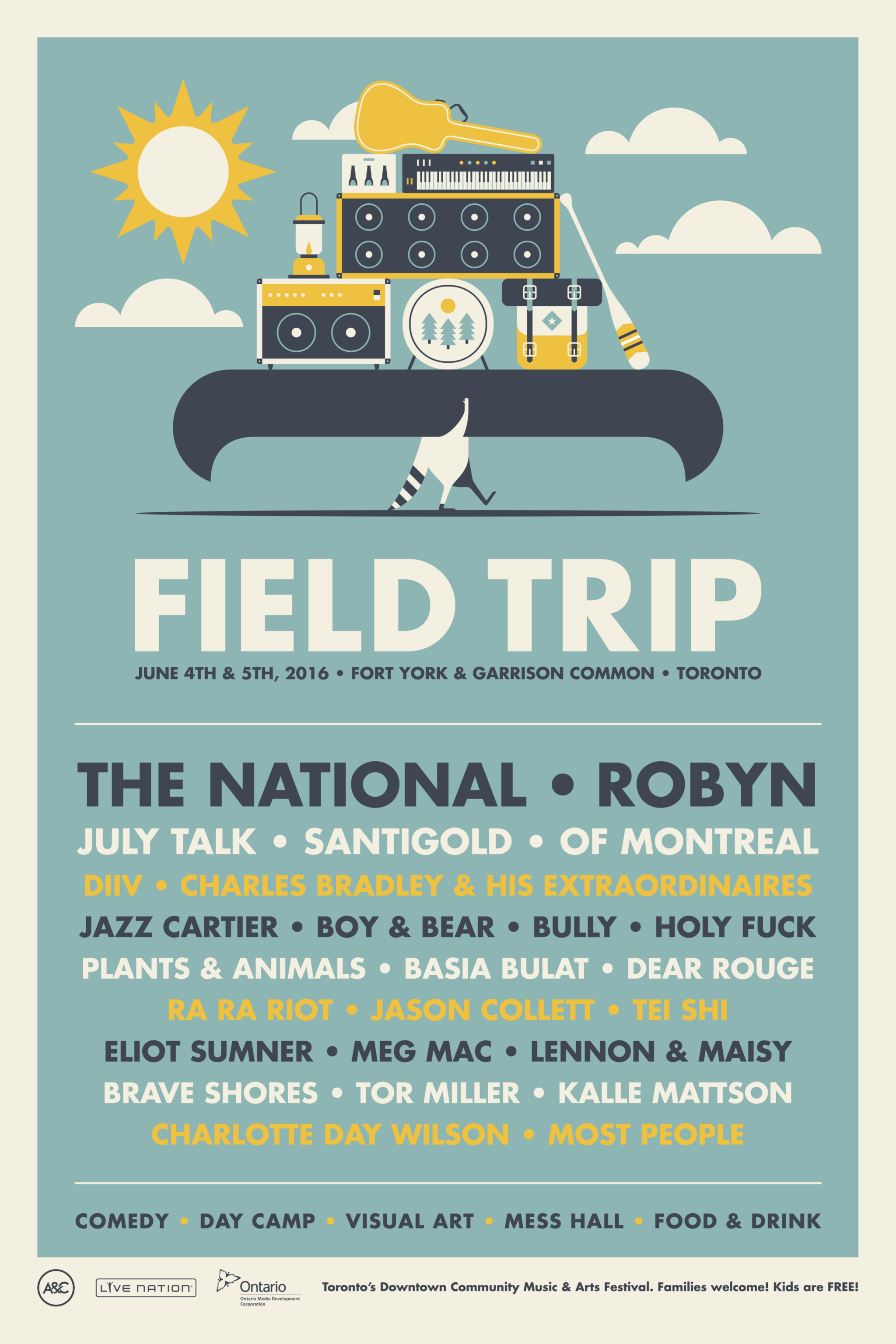 field guide music tour