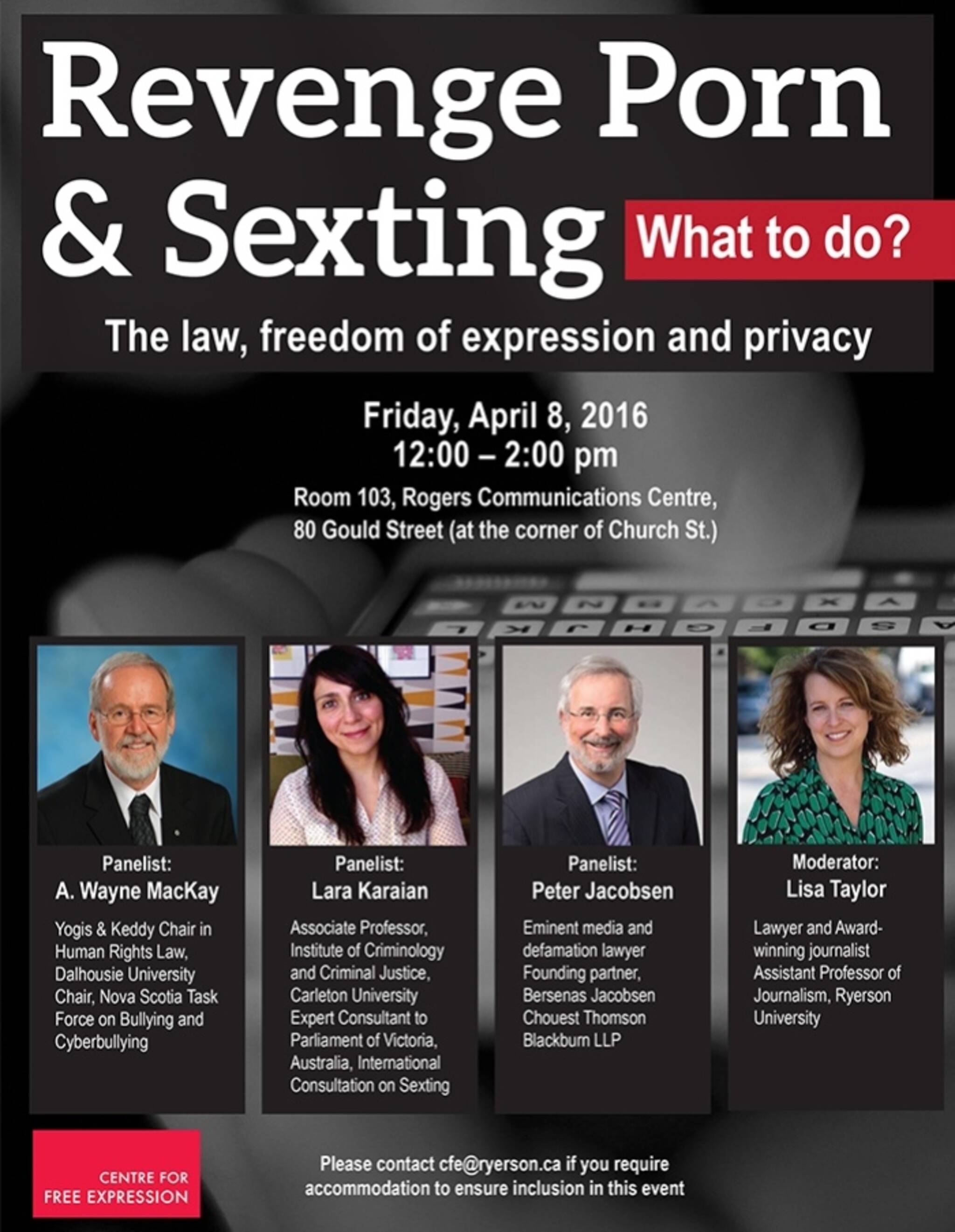 What To Do About Revenge Port And Sexting The Law Freedom Of Expression And Privacy 3079