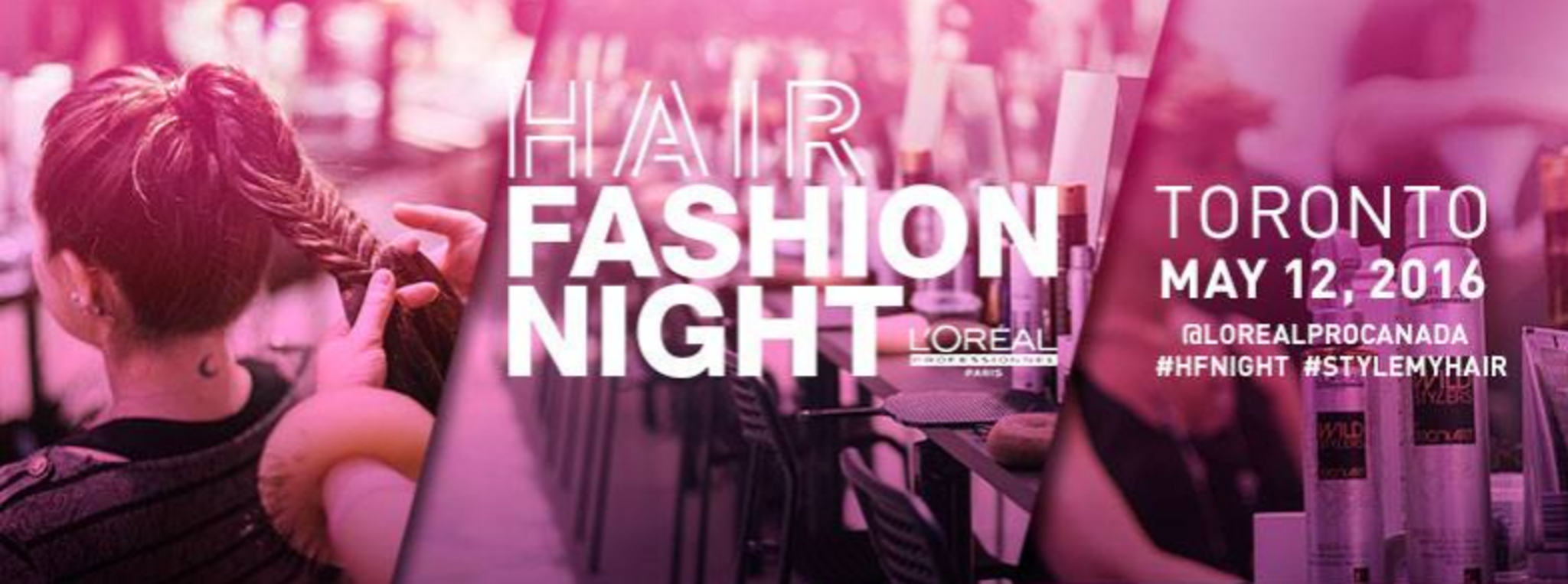 L'Oreal Professionnel Hair Fashion Night
