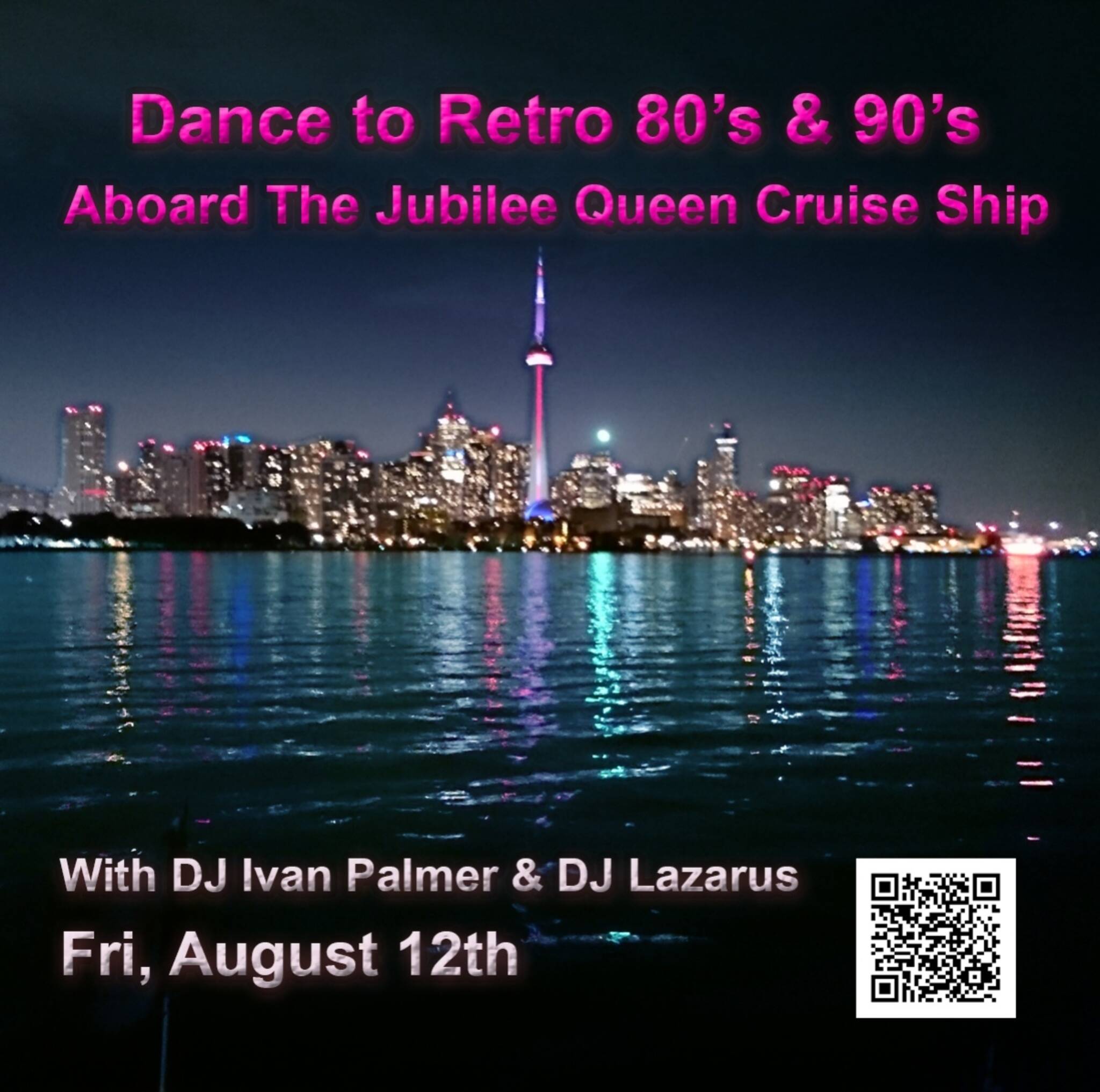 totally 80's dance party boat cruise