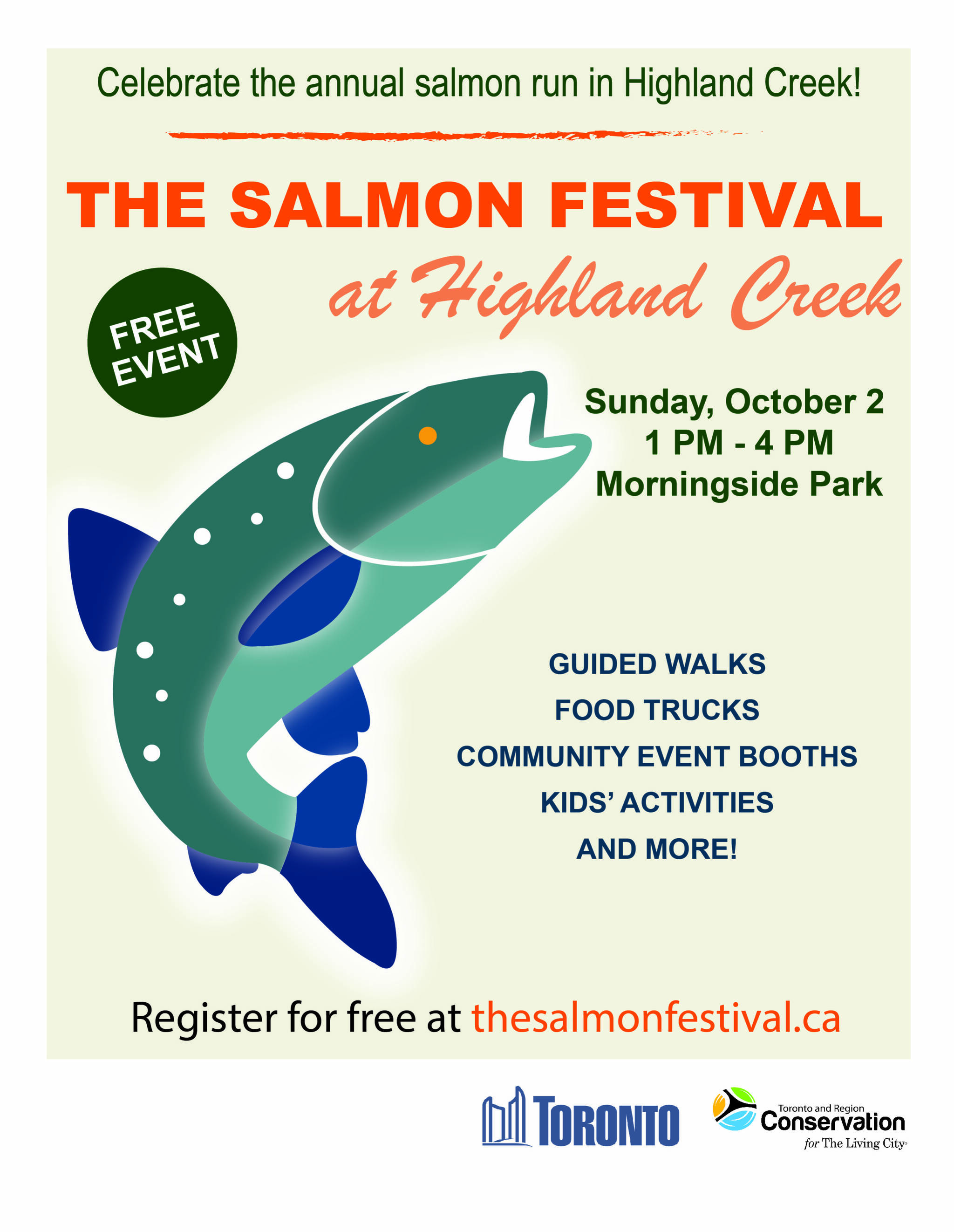 Salmon Festival at Highland Creek