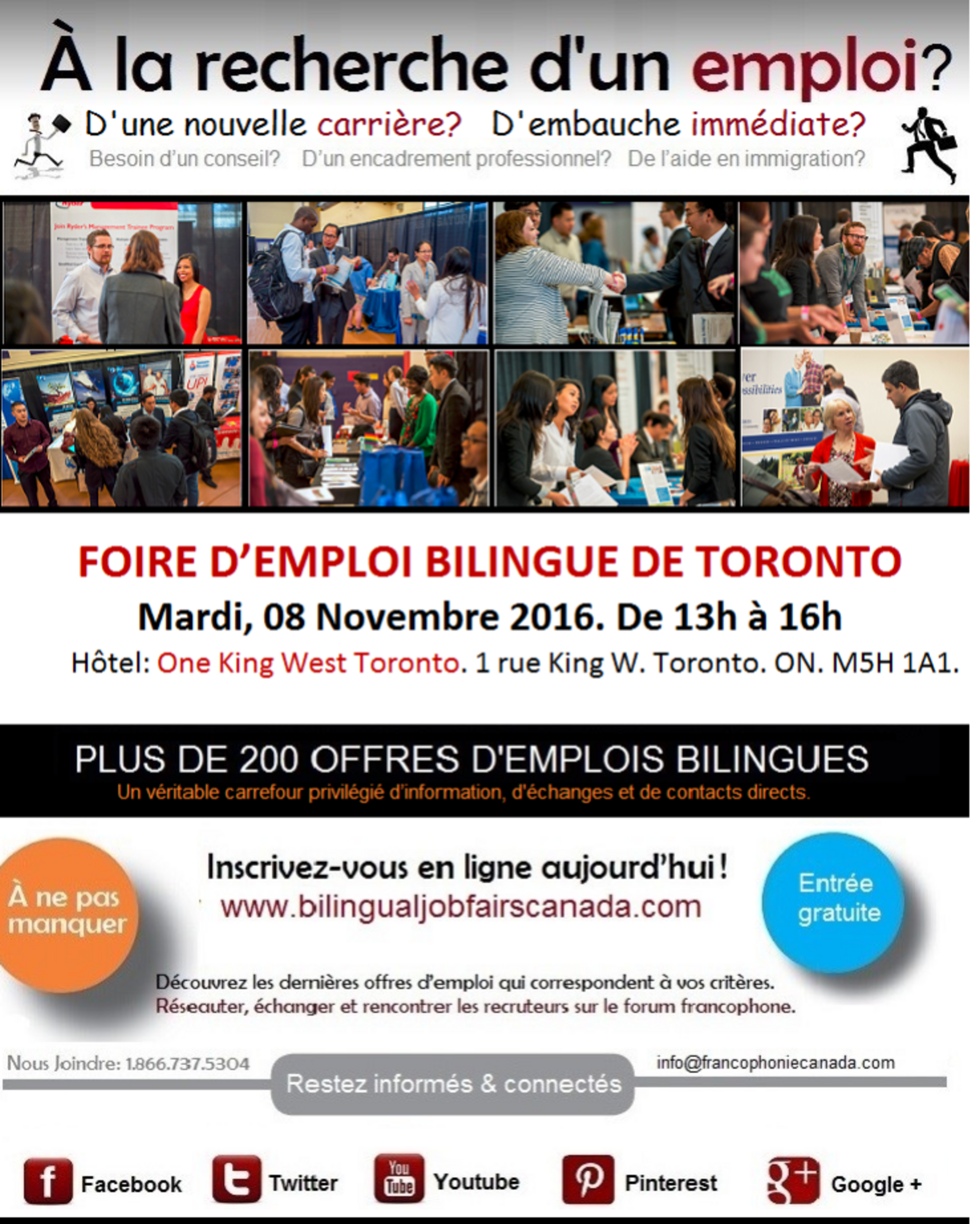 Bilingual job fair toronto march 8