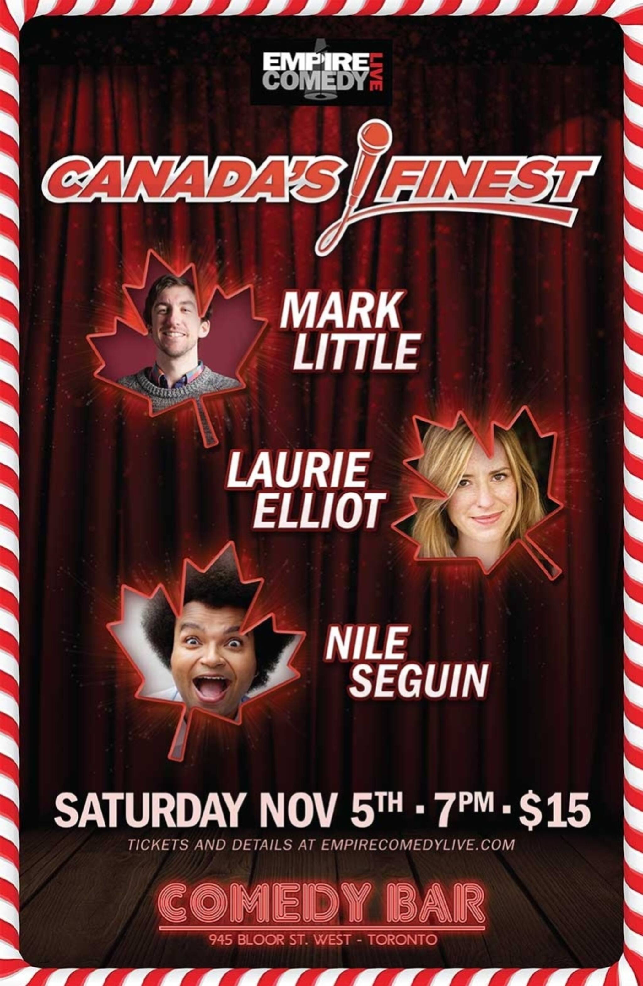 3 of Canada's Finest Comedians - Live at Comedy Bar