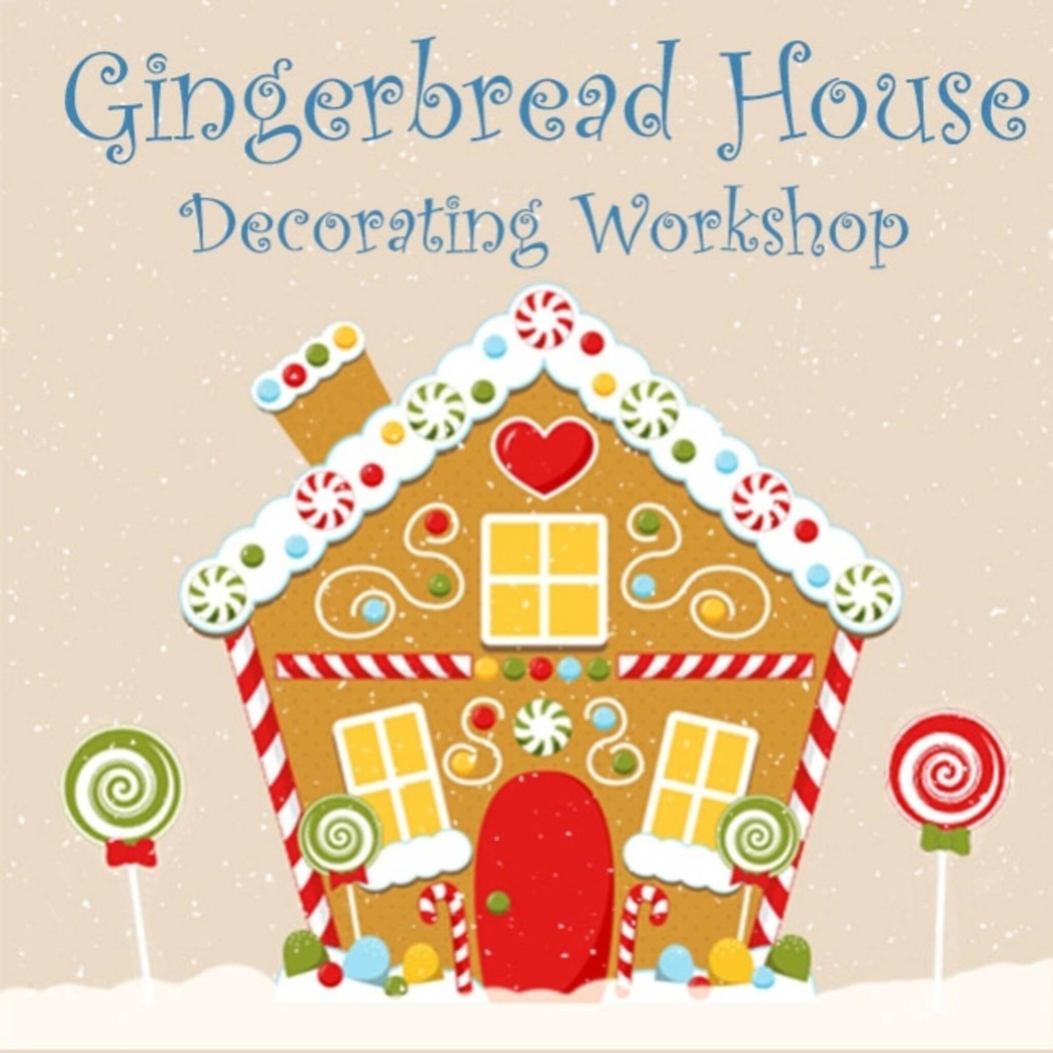 Gingerbread House Decorating Workshop for Kids