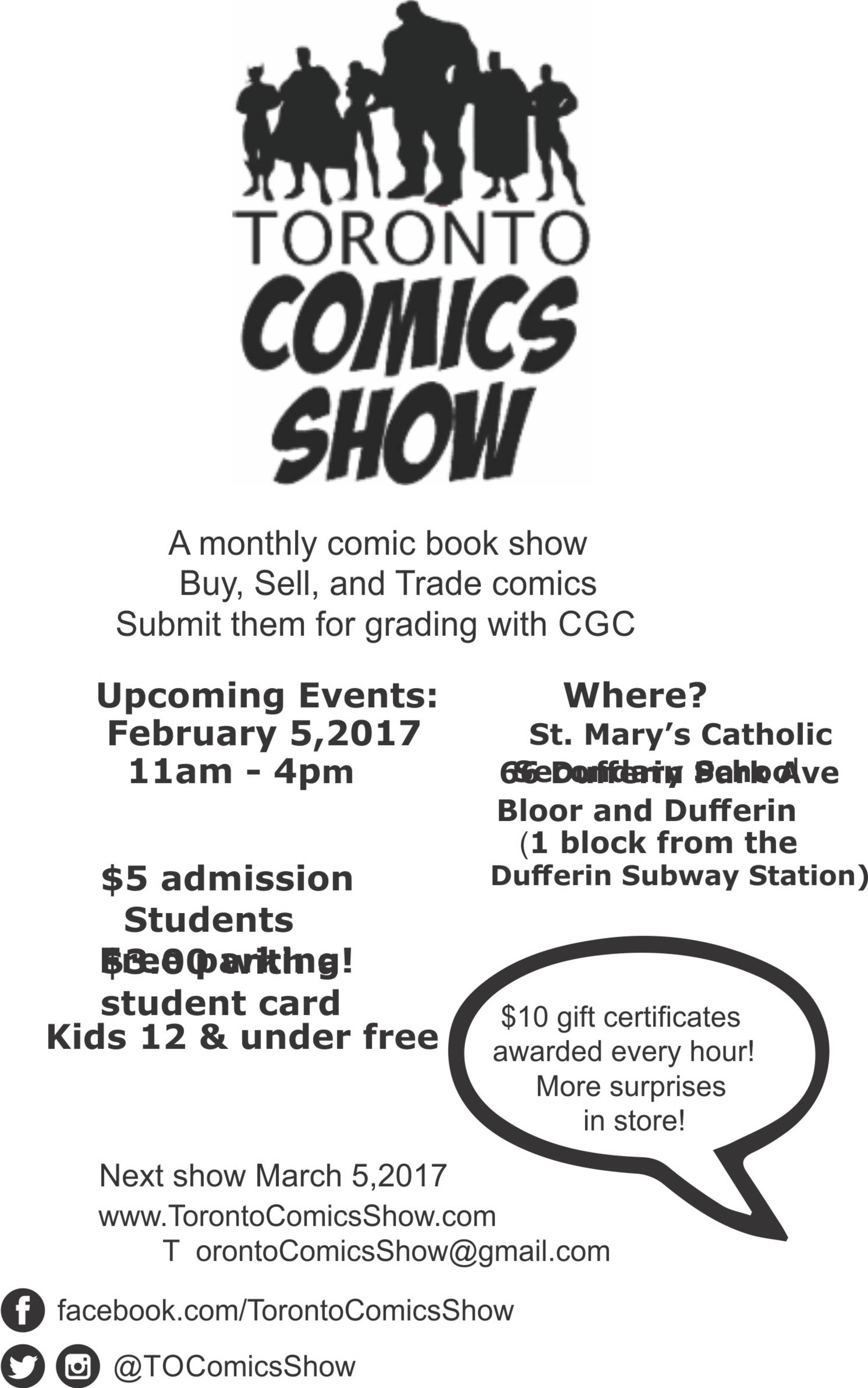 Toronto Comics Show
