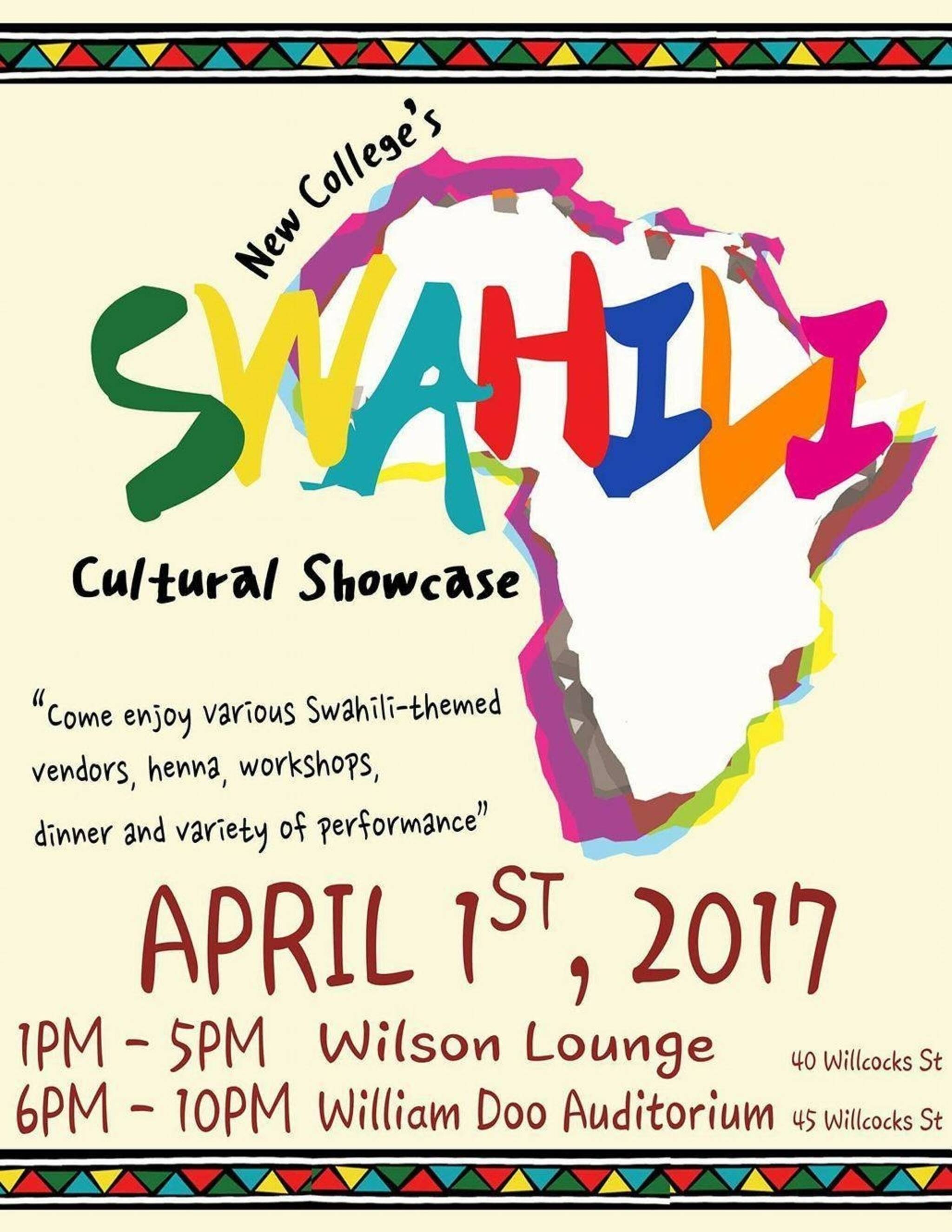 Annual Swahili Cultural Event-University of Toronto
