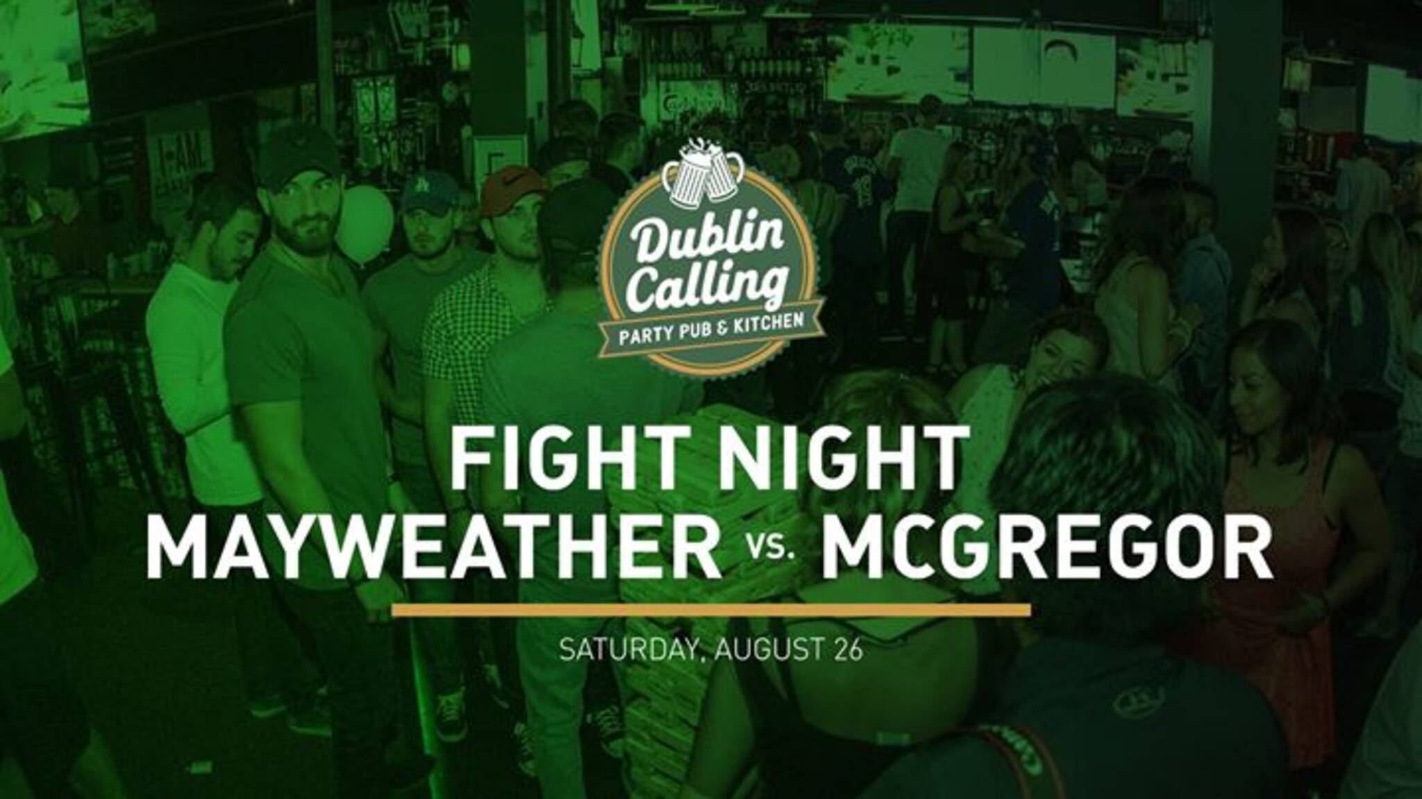 FIGHT NIGHT at Dublin Calling