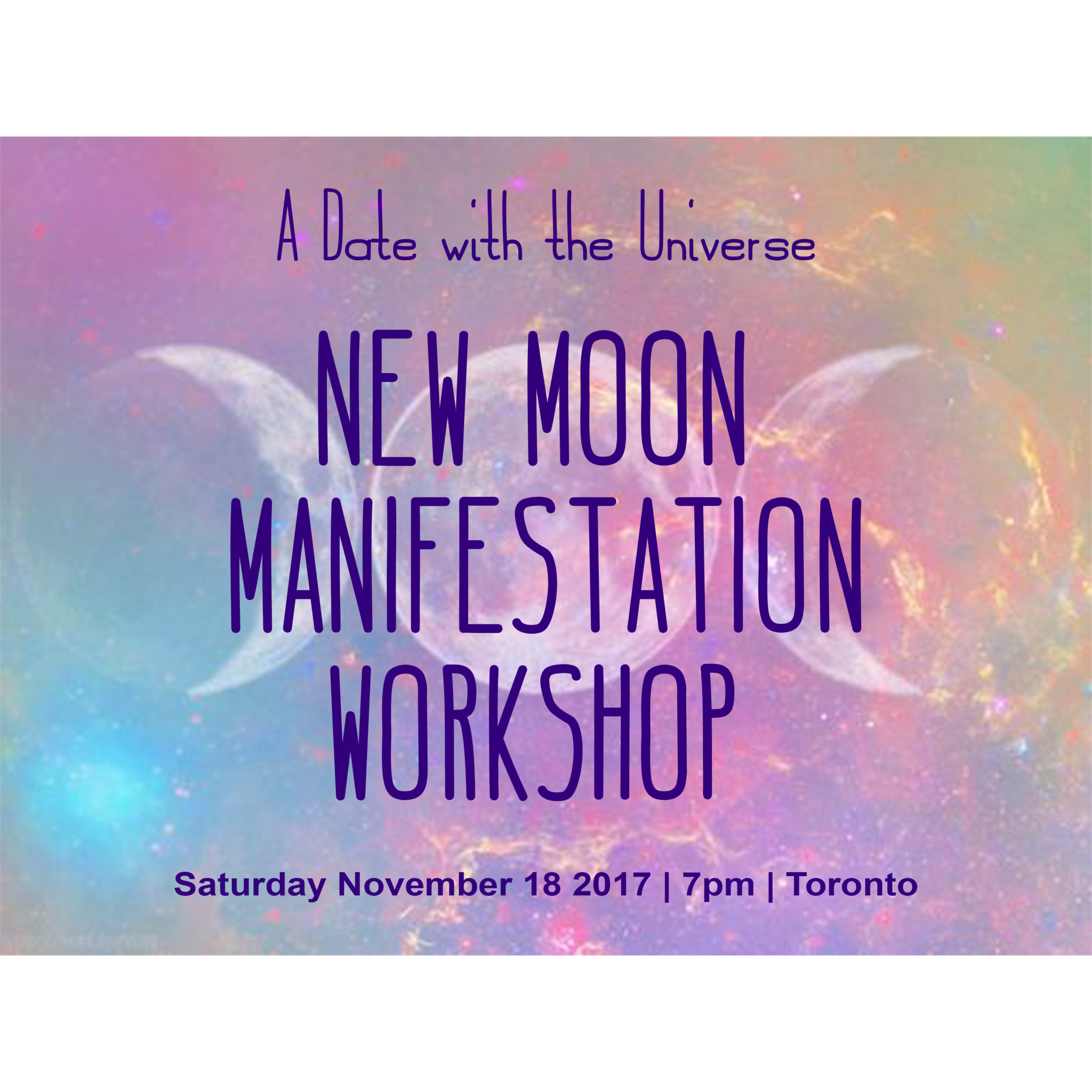 A Date with the Universe New Moon Manifestation