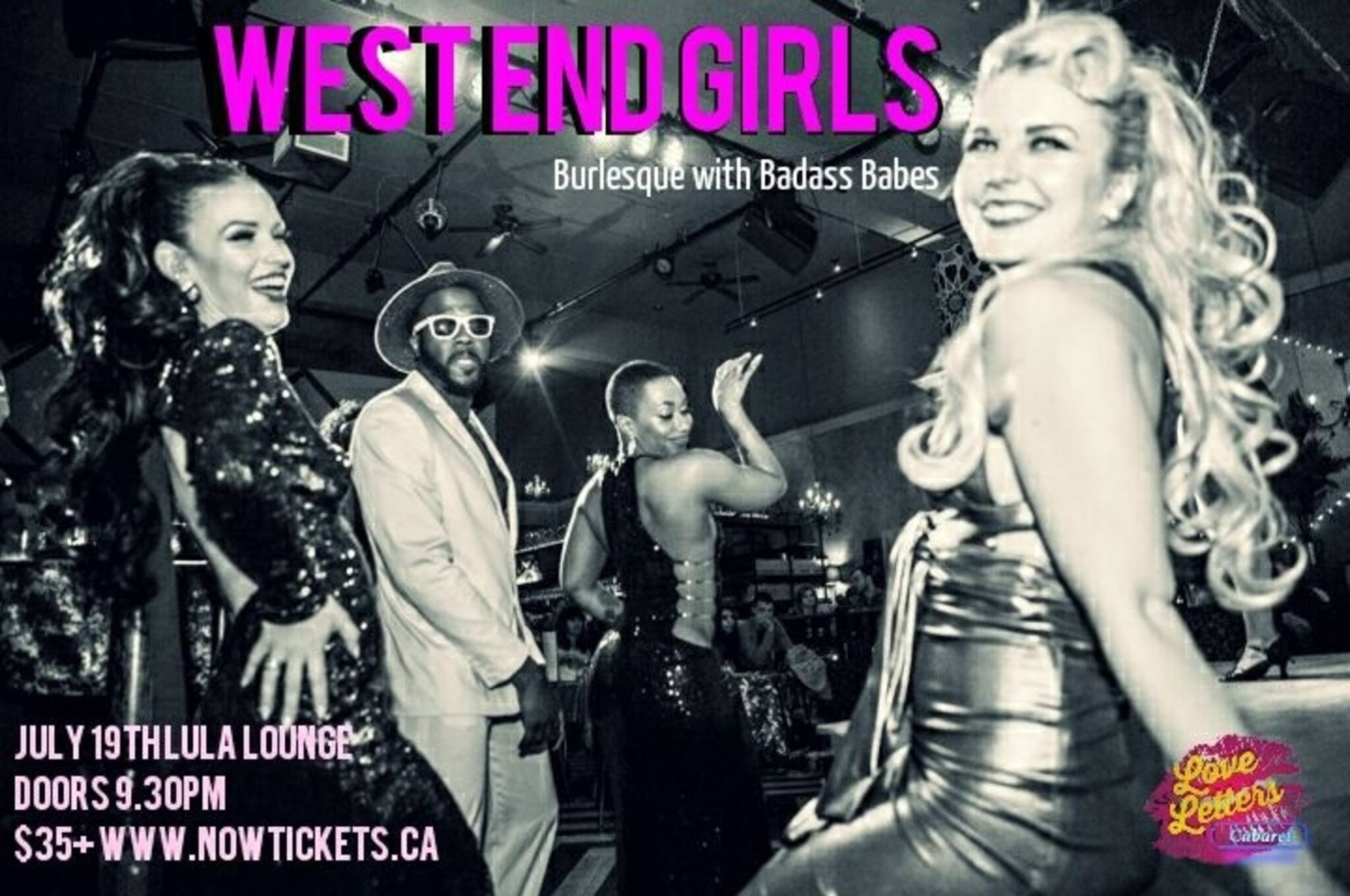 West End Girls Burlesque With Badass Babes