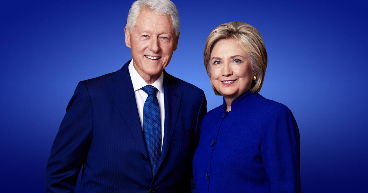 Bill and Hillary Clinton in Toronto