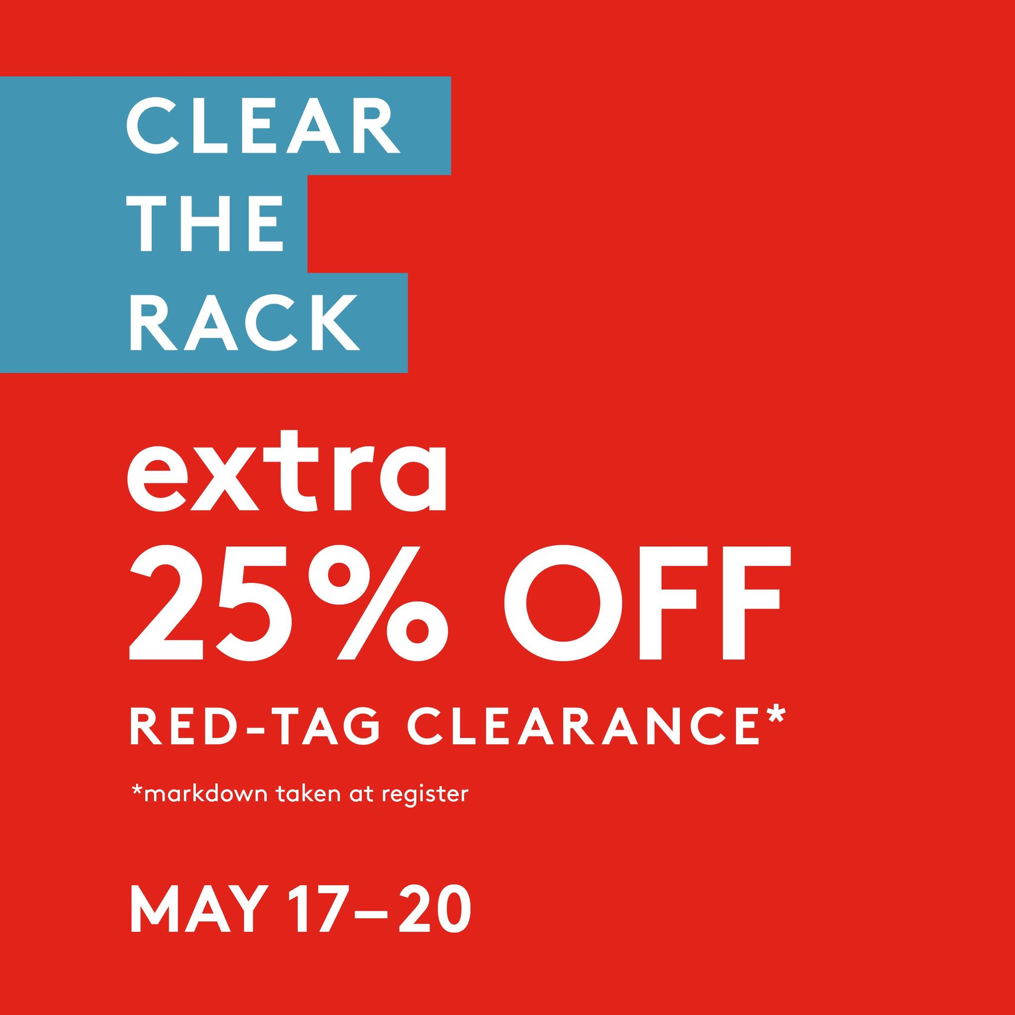 Clear the Rack at Nordstrom Rack