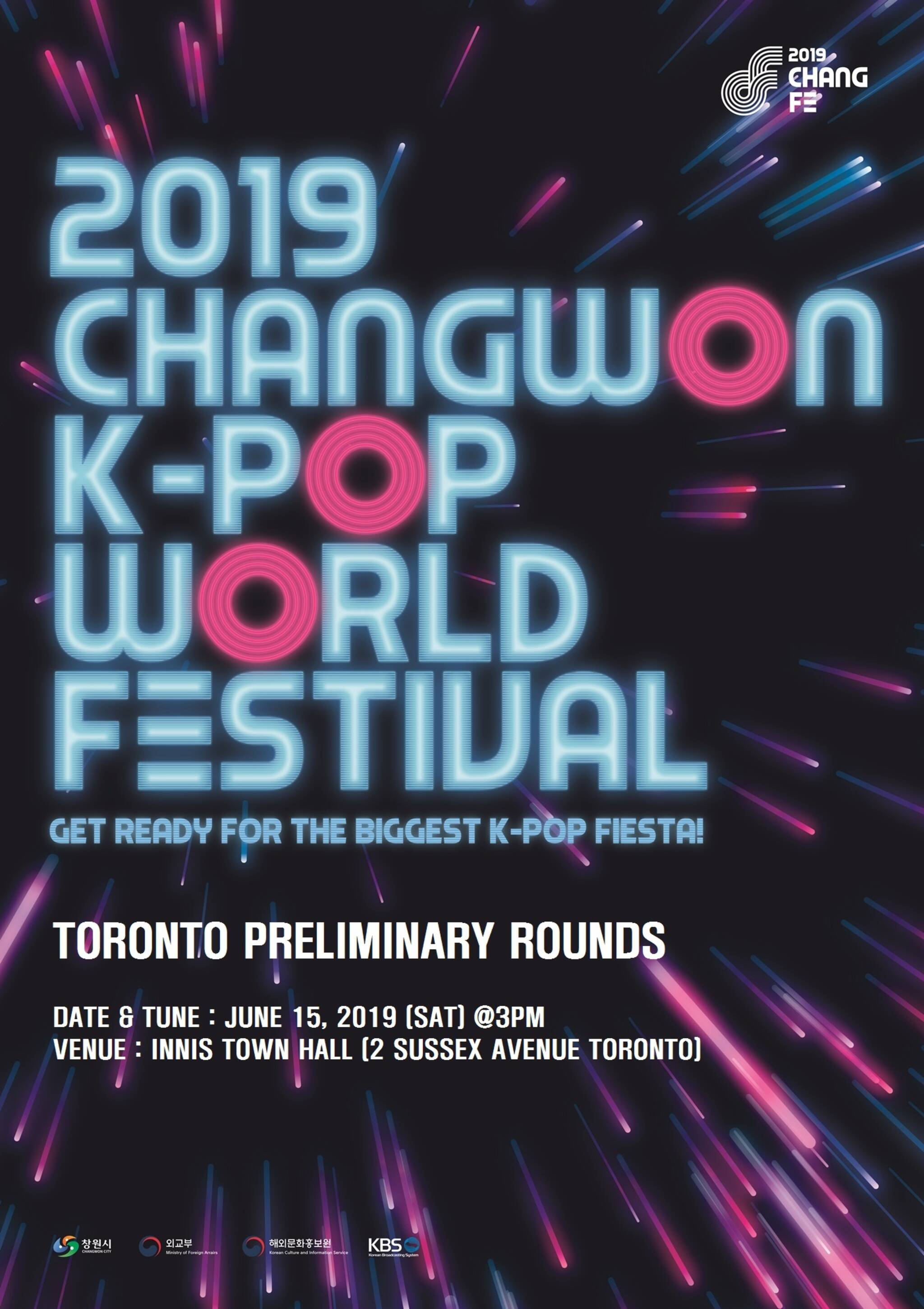 'Changwon KPOP World Festival 2019' Toronto Preliminary Rounds