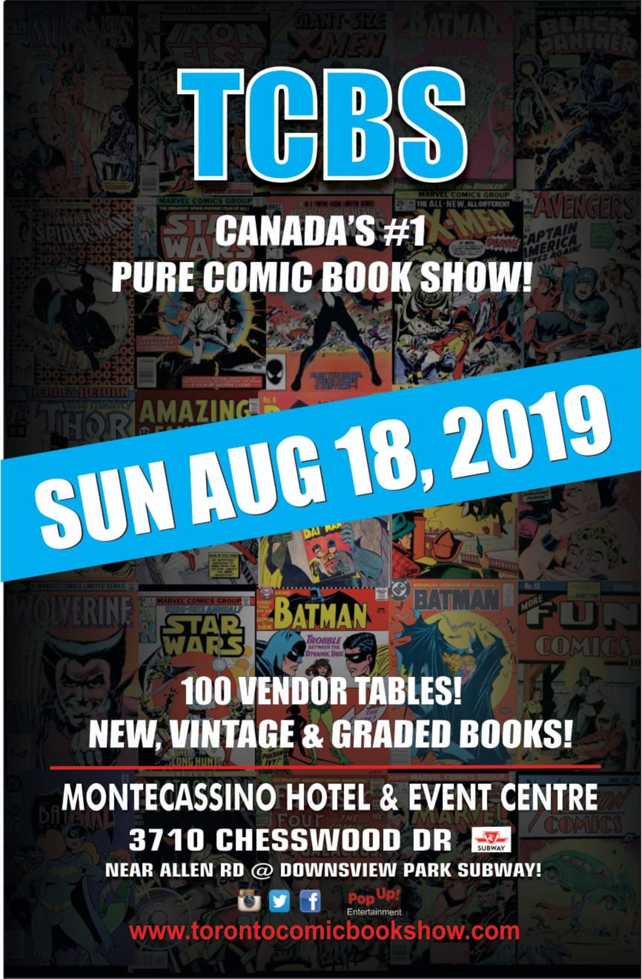 TCBS Toronto Comic Book Show