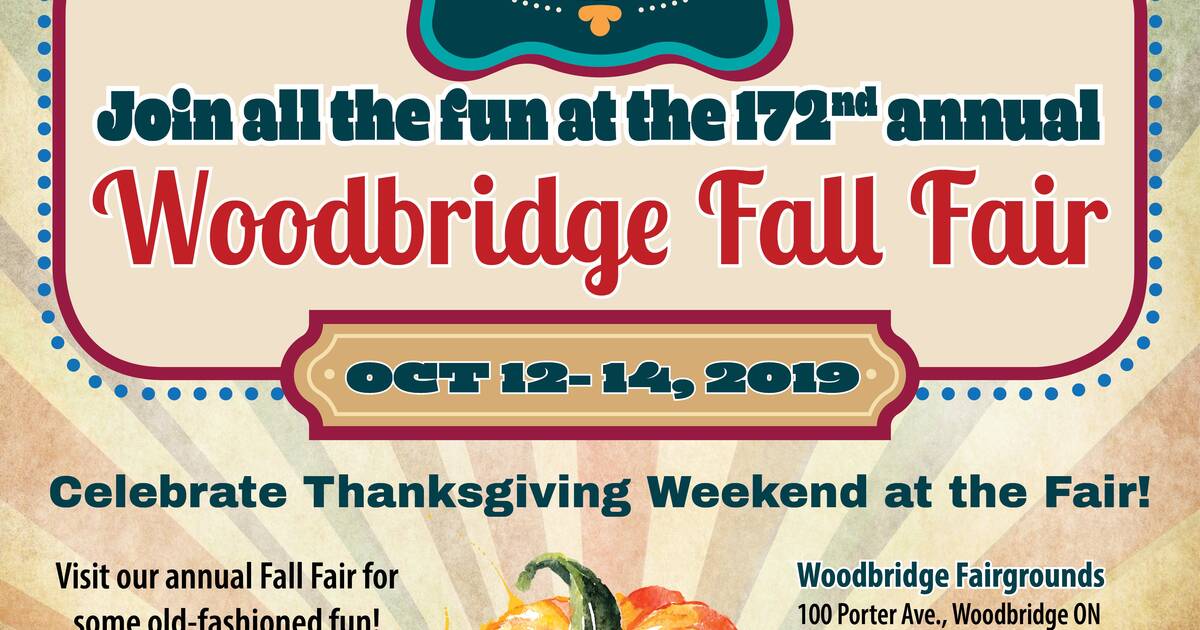 172nd Annual Woodbridge Fall Fair