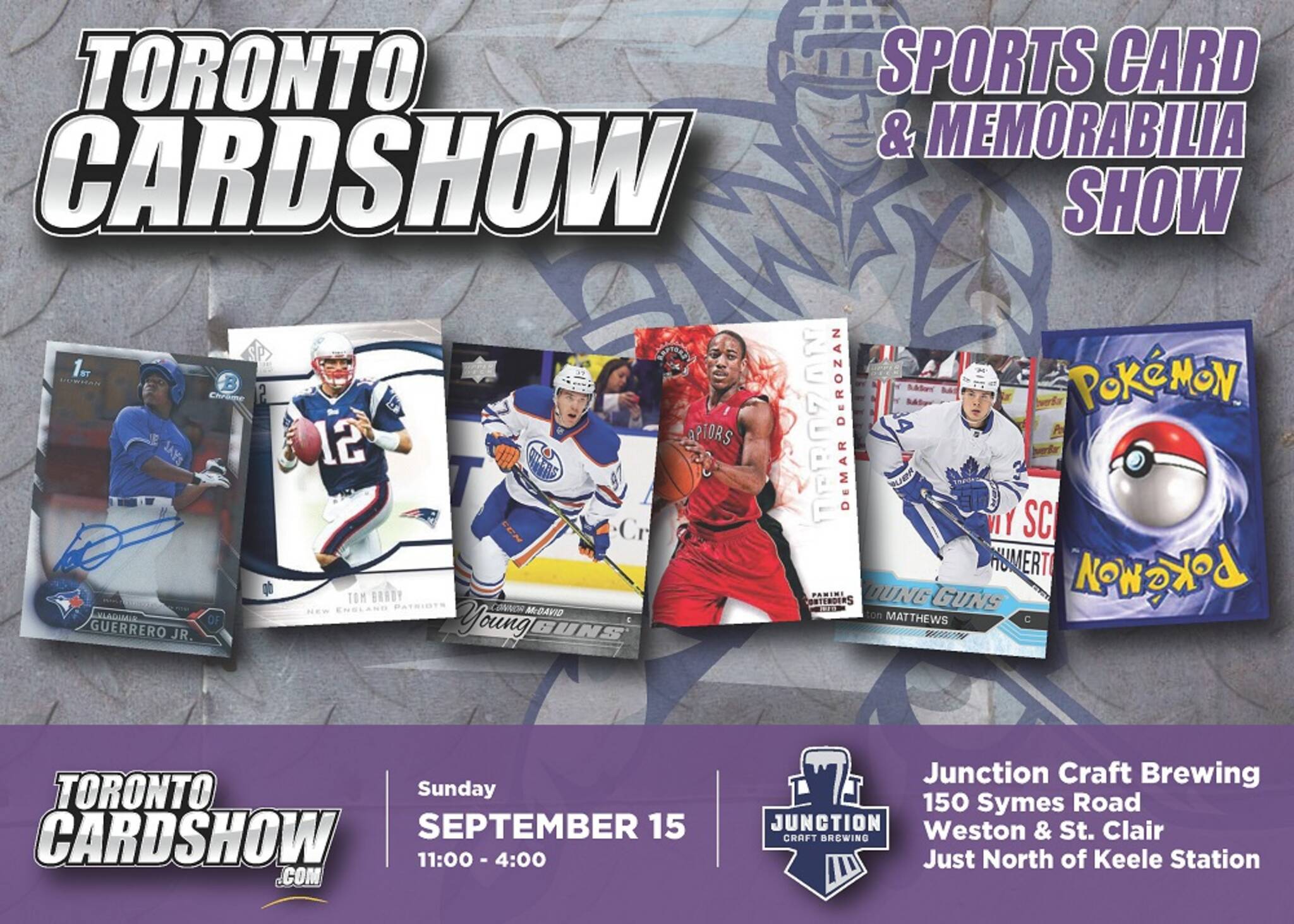 Toronto Card Show Sports Cards & Beer