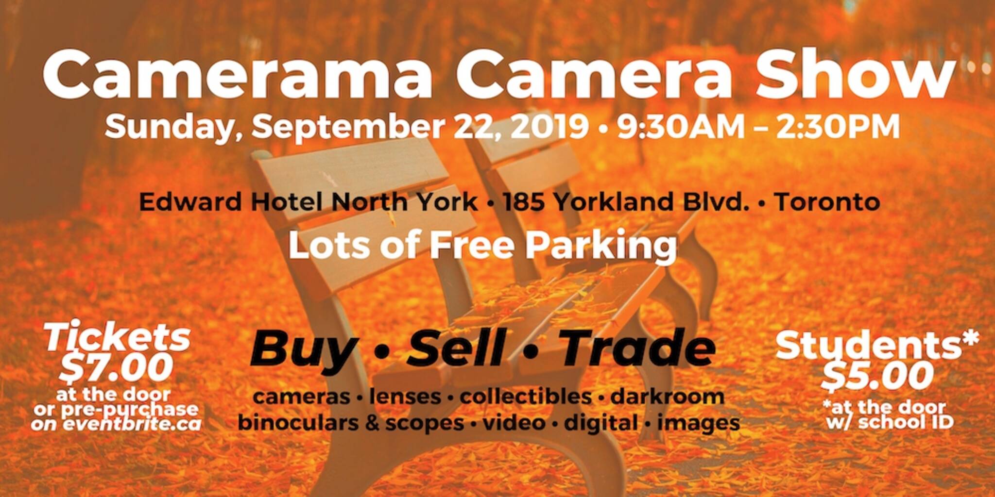 CAMERAMA Toronto Camera Show & Sale