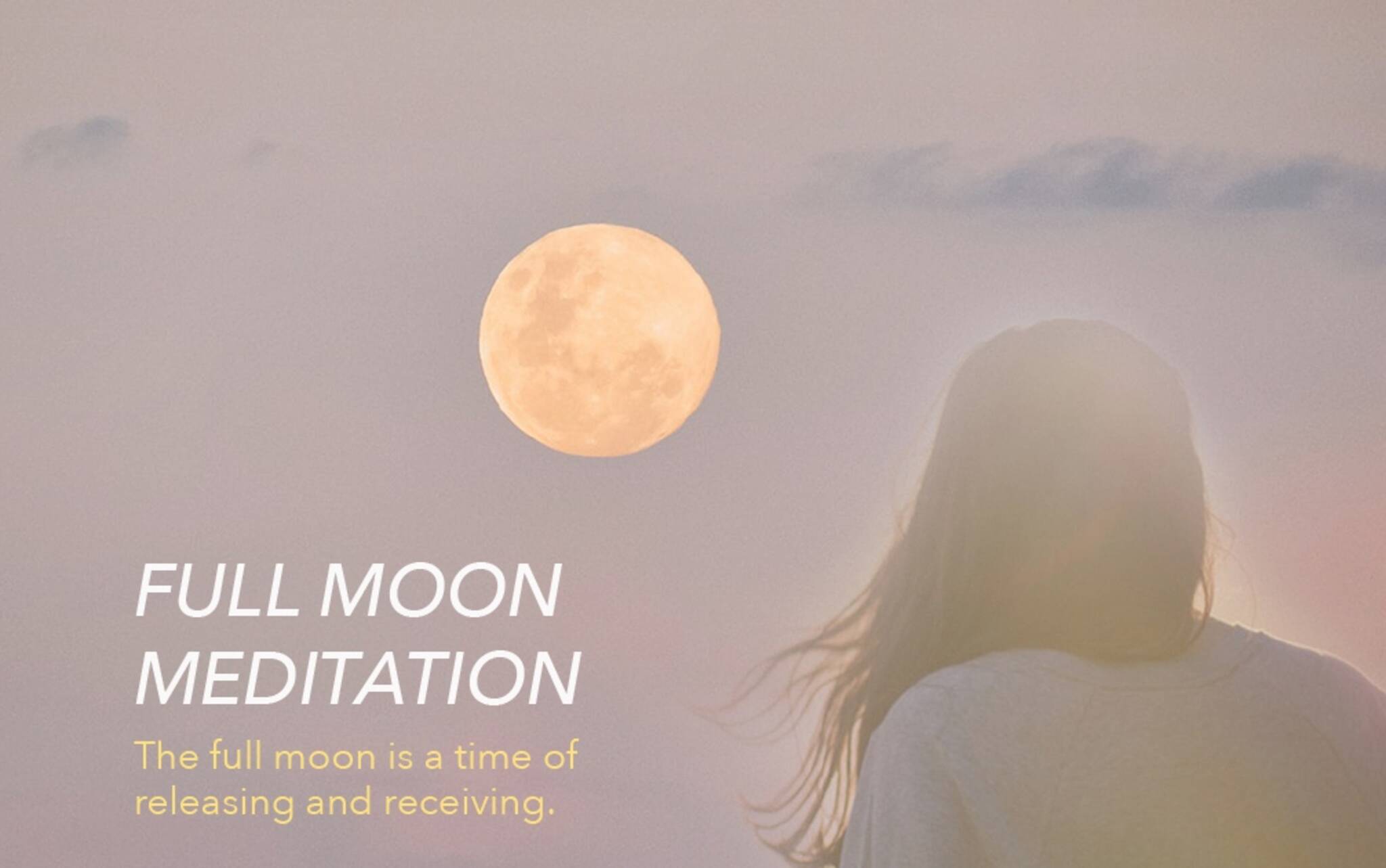 Full Moon Meditation at Yoga Star