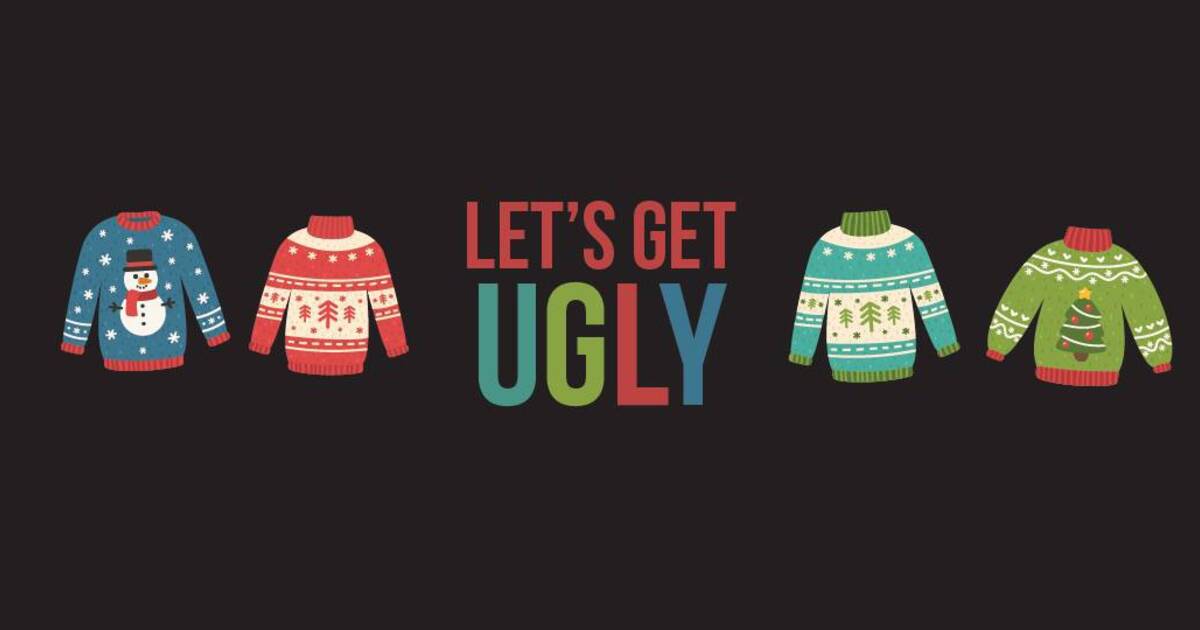 Ugly Christmas Sweater Party!!