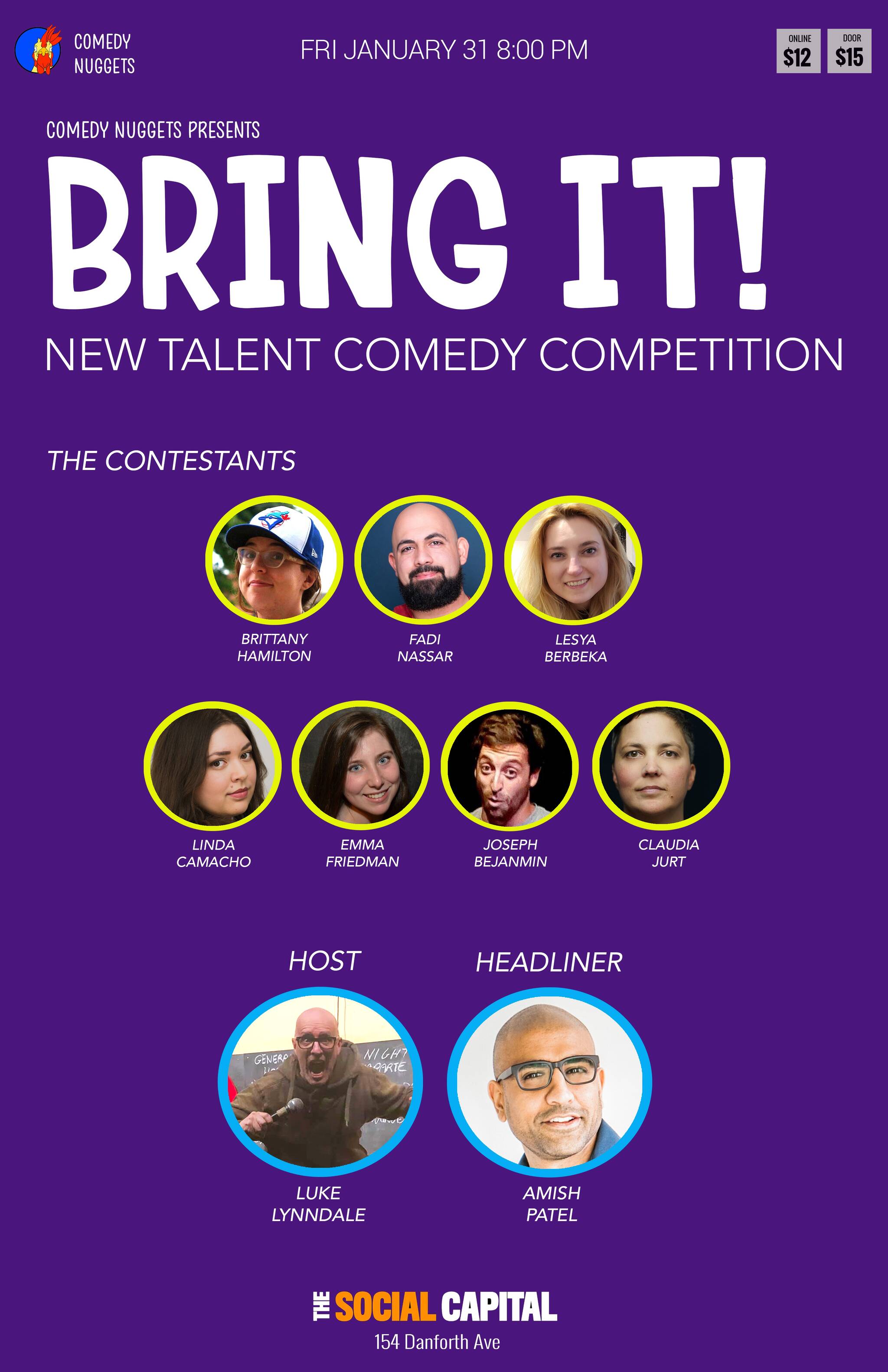 Bring It! New Talent Comedy Competition