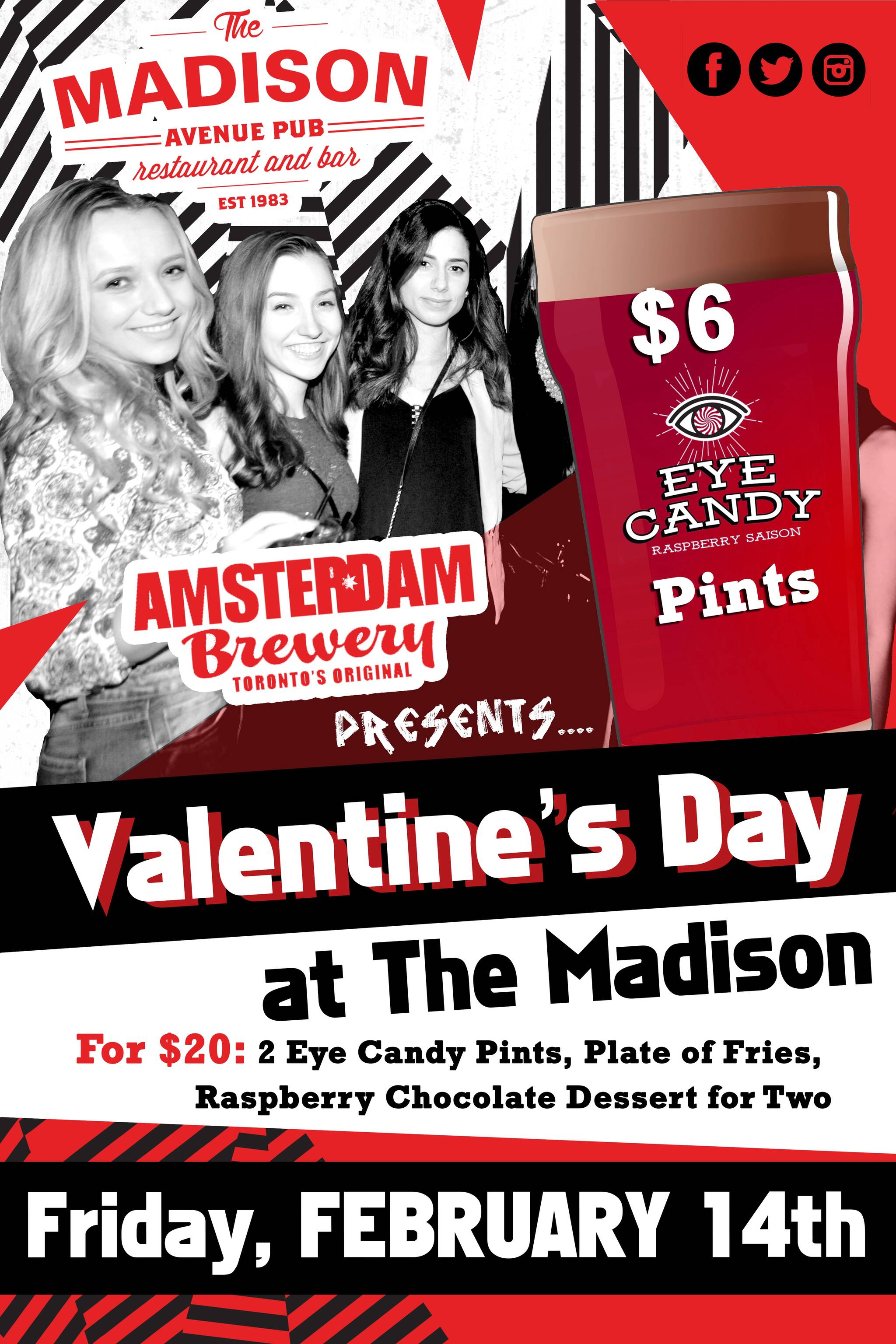 Valentine's Day Party at The Madison!