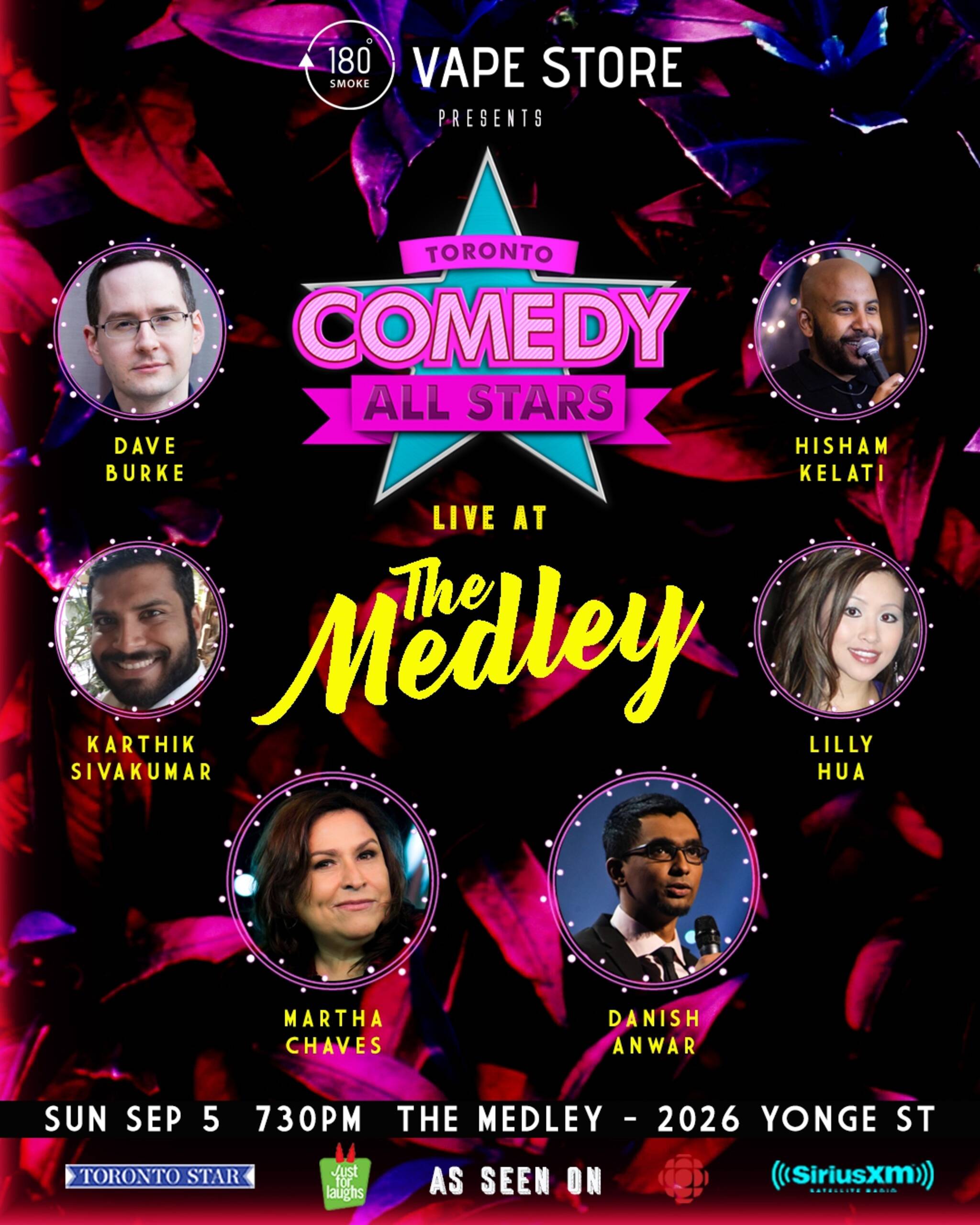 Toronto Comedy All Stars live at The Medley